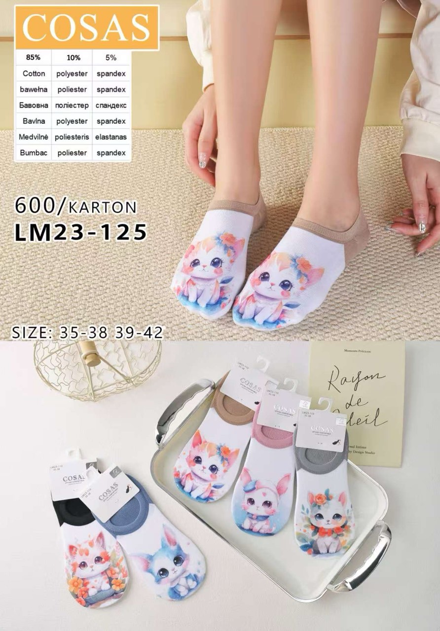 stopki DAMSKA.size: 35-42, (40par/paczka)