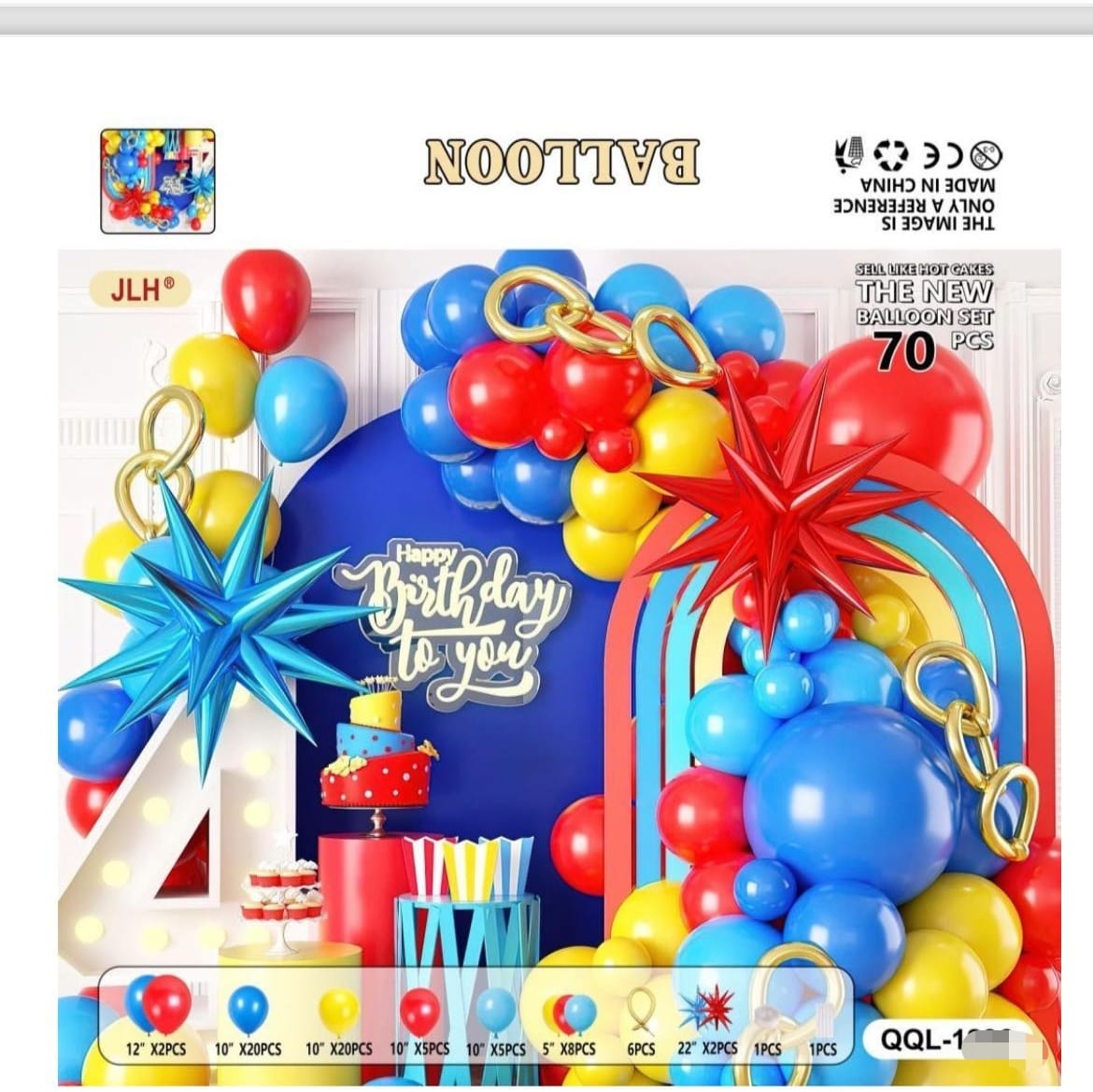 ZABAWKI Balony, 12szt/Paczka