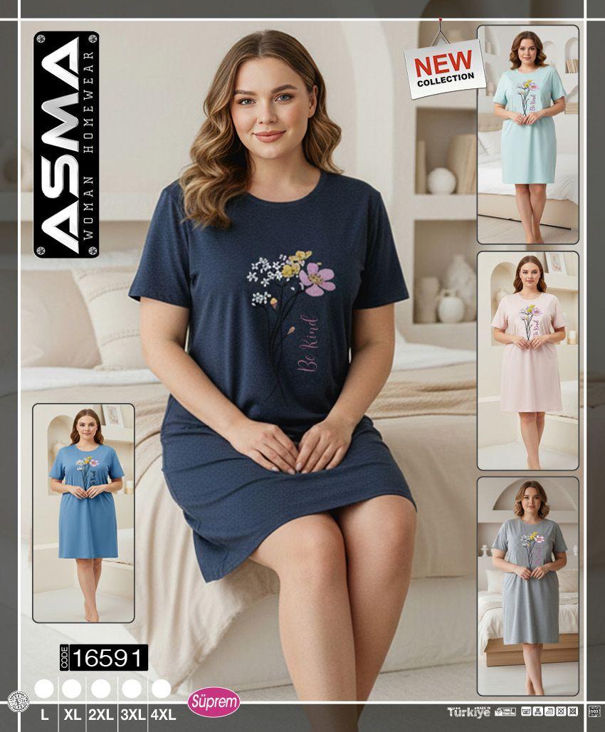 Koszule nocne damskie Tureckie, Size l-4xl, paczka 15szt ,nix kolor