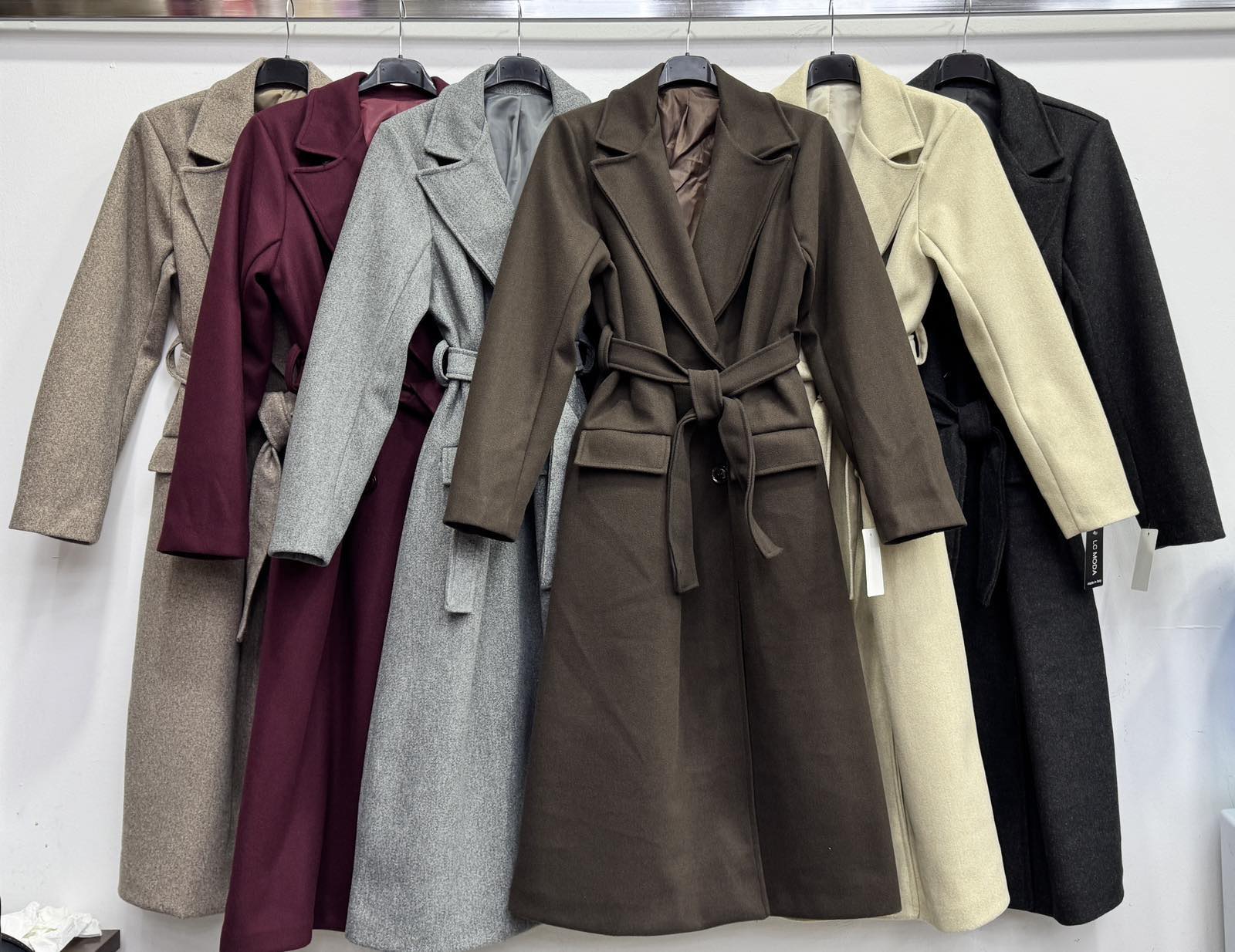 Płaszcz Damskie WŁOSKA , Size uni, paczka 6szt ,mix kolor