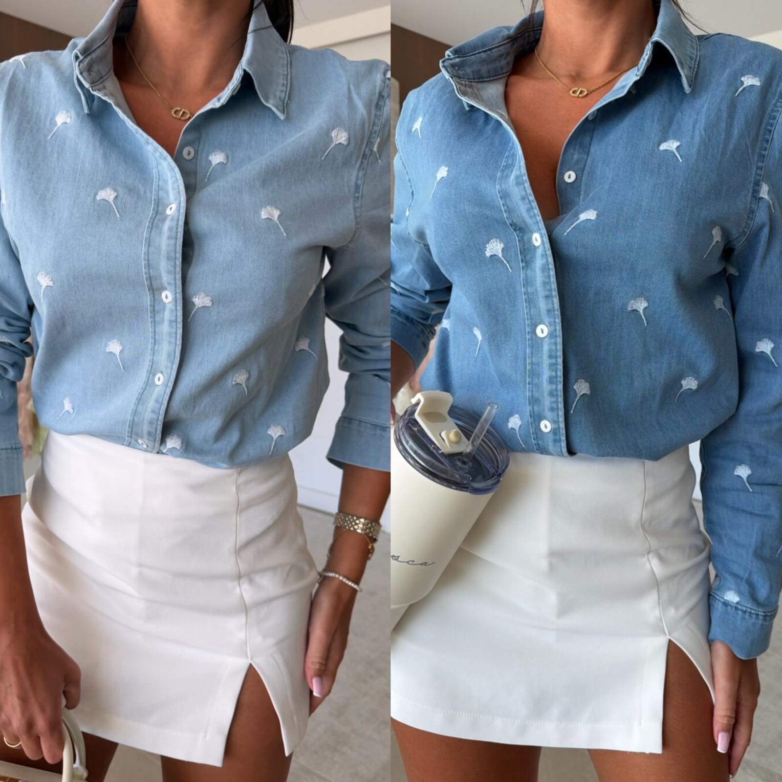 Koszule damskie, Size s-l, paczka 6szt ,1kolor