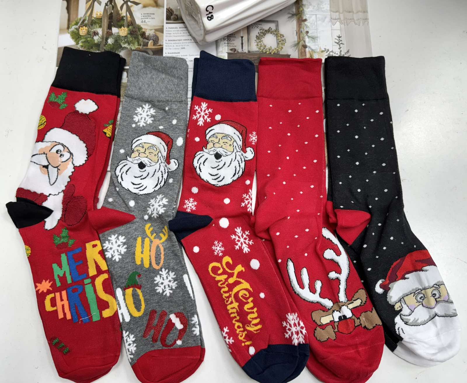 SKARPETY / STOPKI MĘSKA .SIZE: 39-46, (40PAR/PACZKA) KOLOR JAK NA ZDZIĘCIU