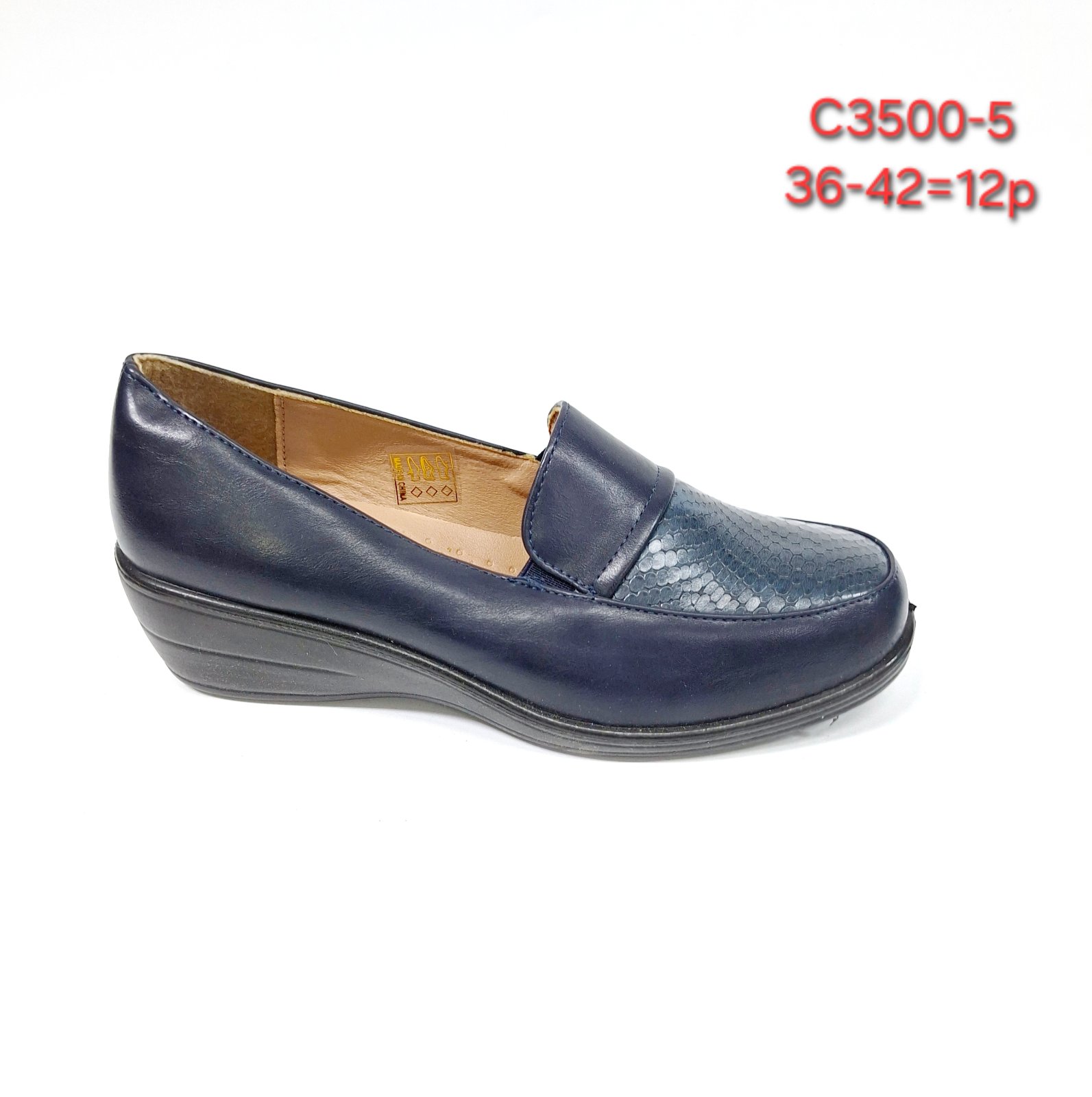 Buty Babcine Półbuty Damskie (36-42, 12par)