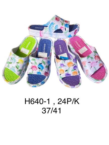 Klapki Damskie (37-41, 24par)