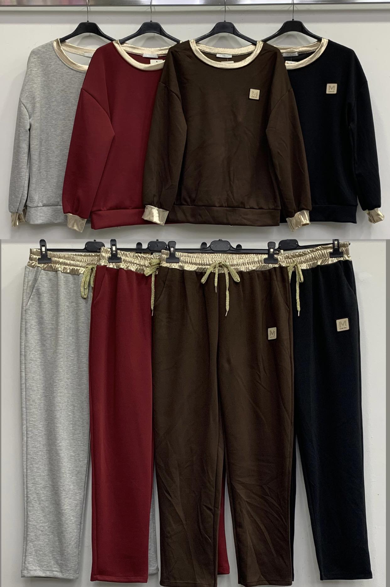 Komplety  Damskie  WŁOSKA  , Size uni, paczka 6szt ,mix kolor