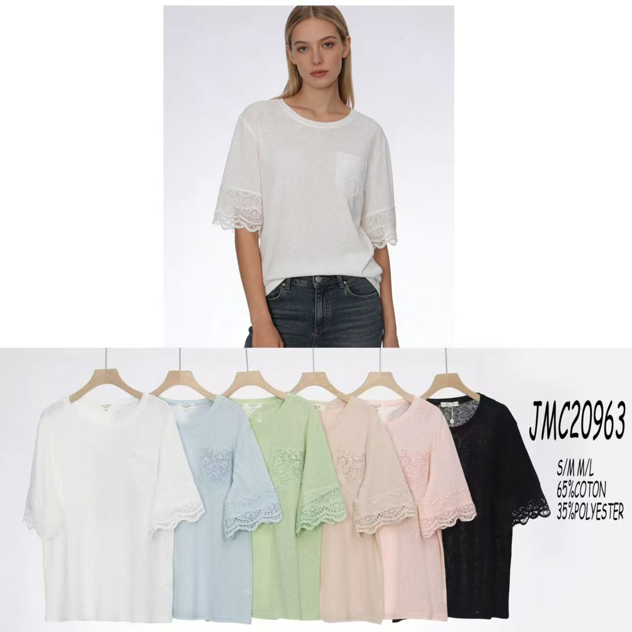 Bluzki damskie , Size s-l,paczka 12szt,mix kolor