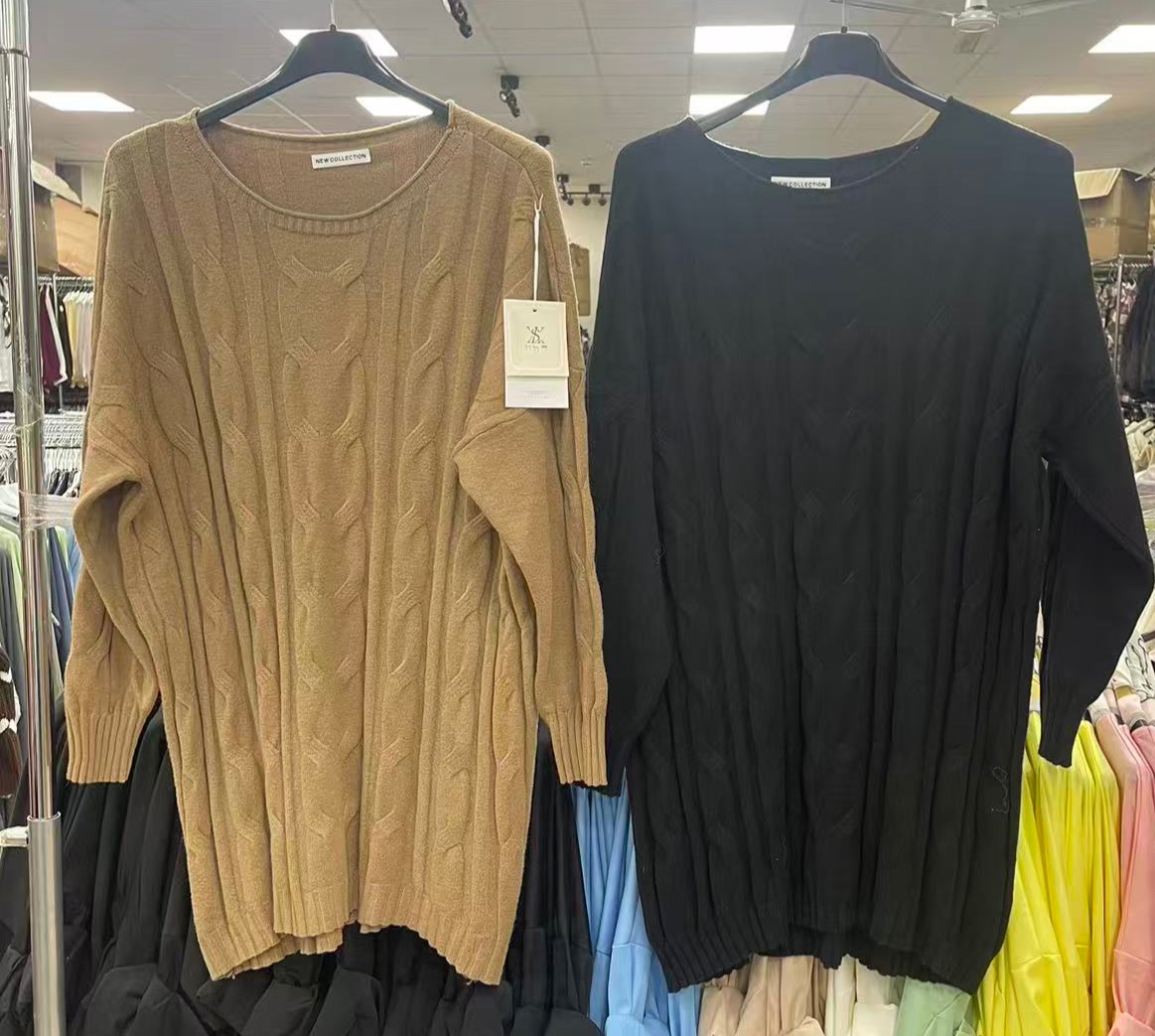 Swetry  Damskie  WŁOSKA  , Size uni, paczka 6szt ,mix kolor