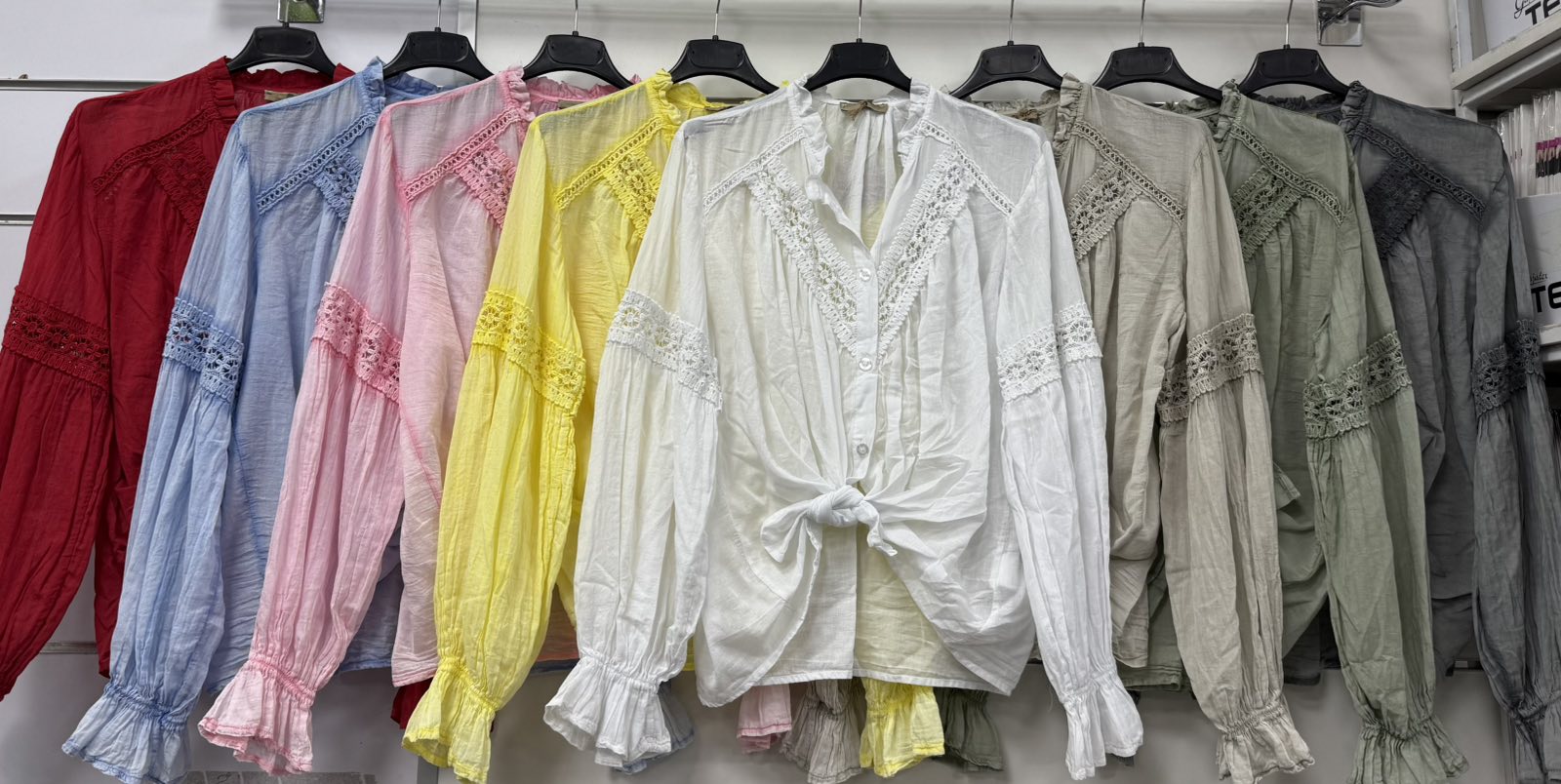 Bluzki Damskie , Size uni, paczka 6szt ,mix kolor