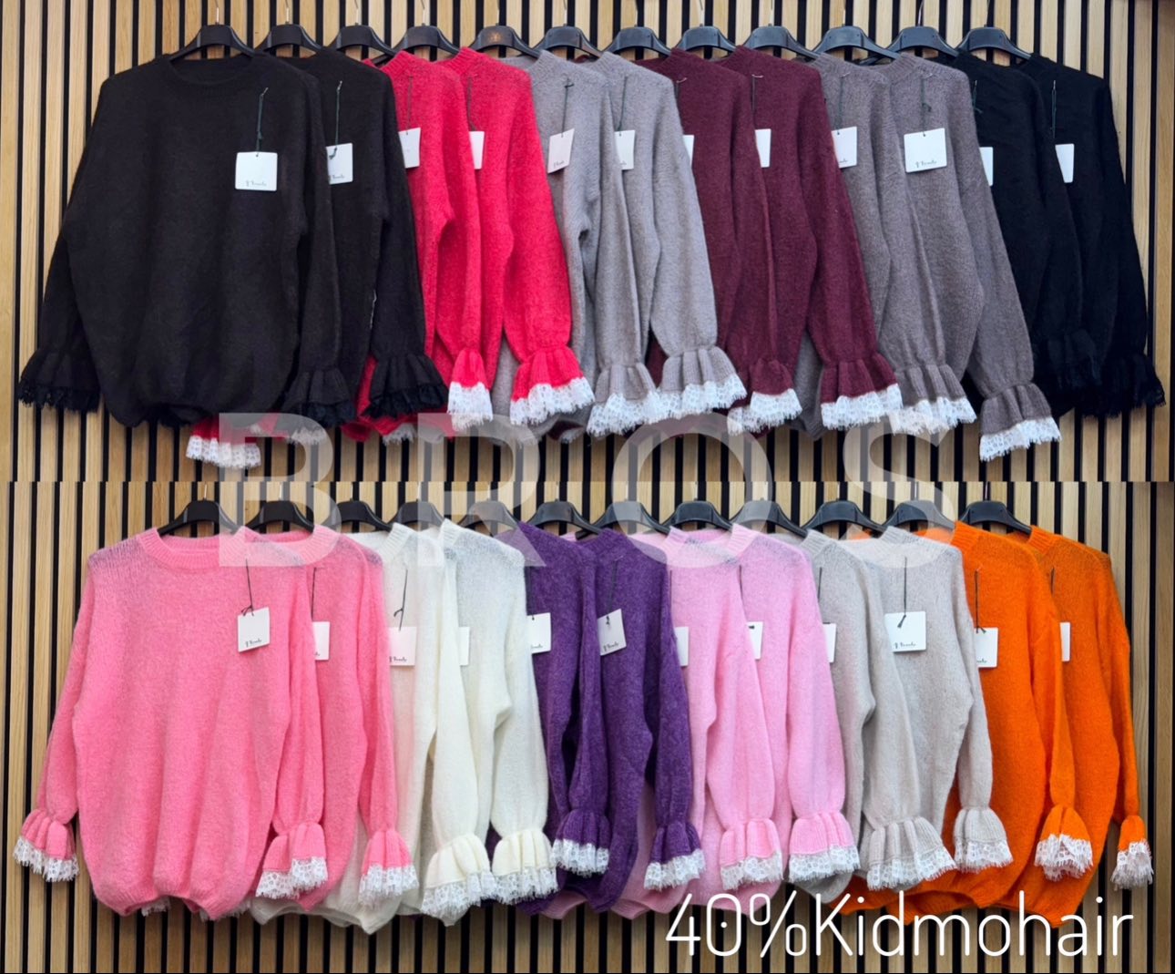 Swetry damskie, Size uni, paczka 6szt ,mix kolor