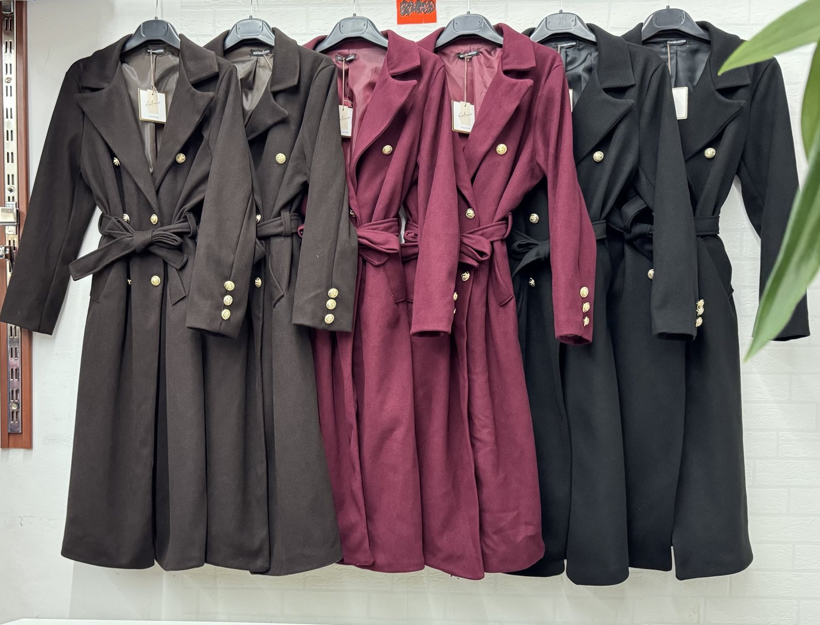 Płaszcz Damskie wloskie, Size uni, paczka 6szt ,mix kolor