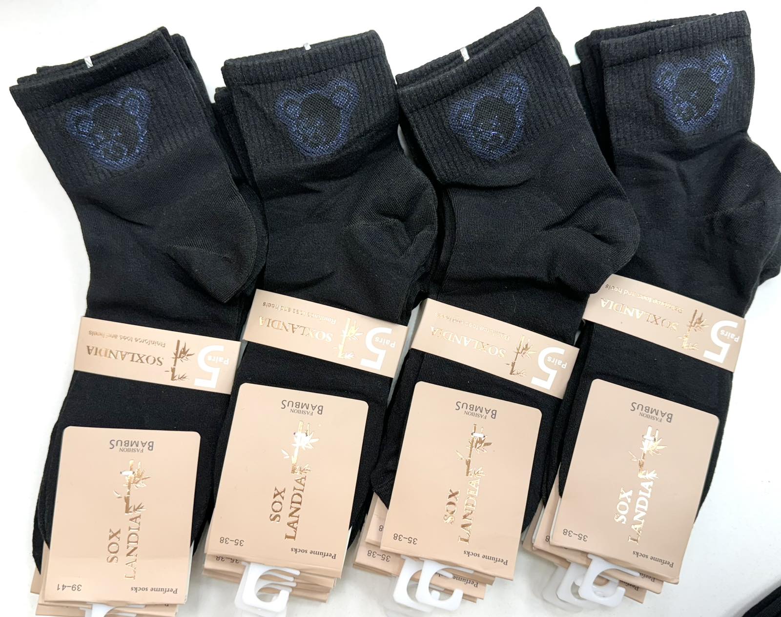 SKARPETY / STOPKI DAMSKIE.SIZE 35-41(40PAR/PACZKA) KOLOR JAK NA ZDZIĘCIU