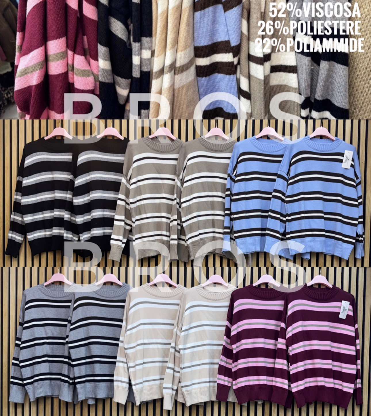 Swetry damskie, Size uni, paczka 6szt ,mix kolor