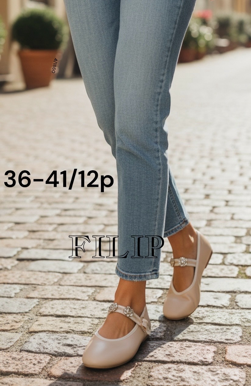 Baleriny Damskie (36-41, 12par)