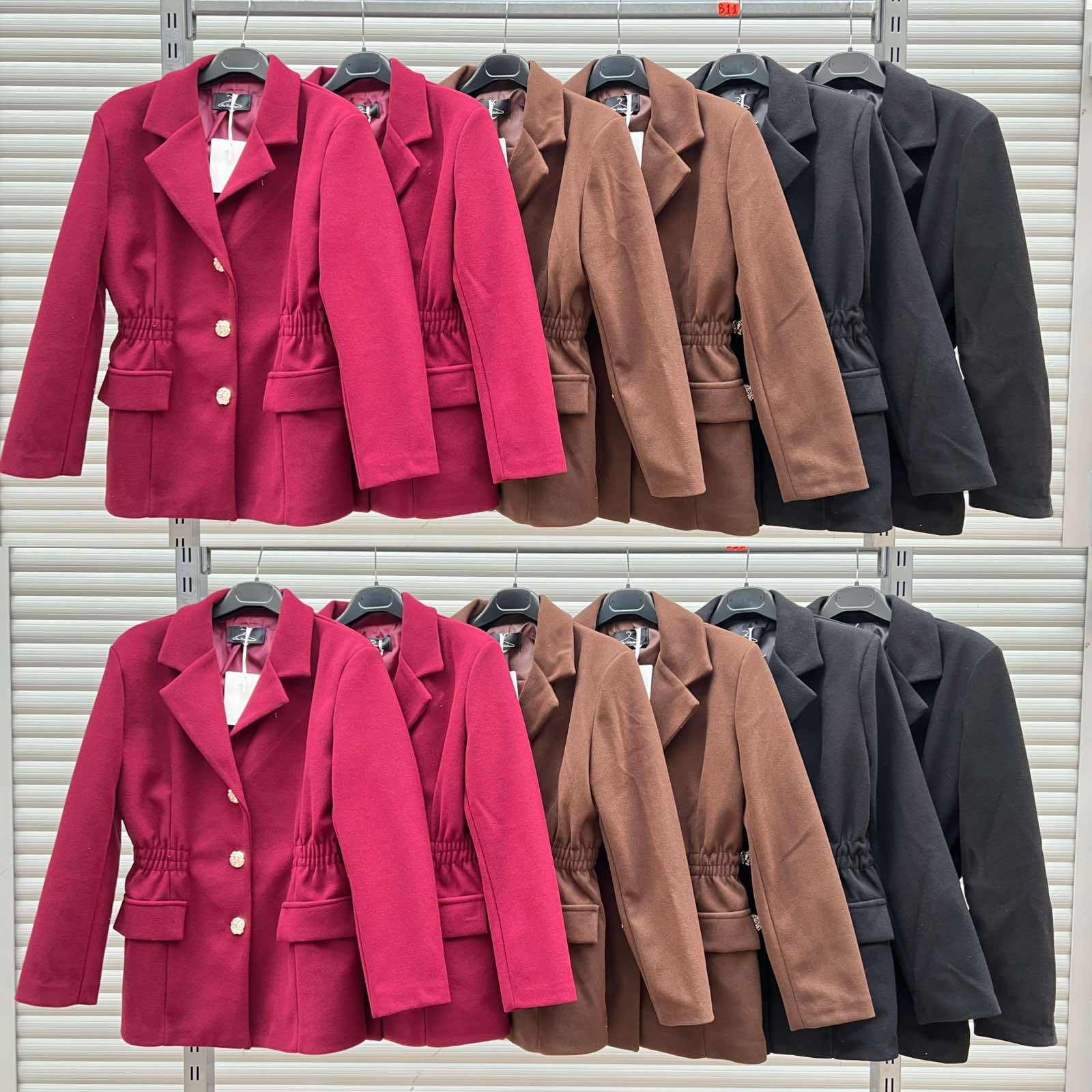 Marynarki Damskie Wloskie , Size uni, paczka 6szt ,mix kolor