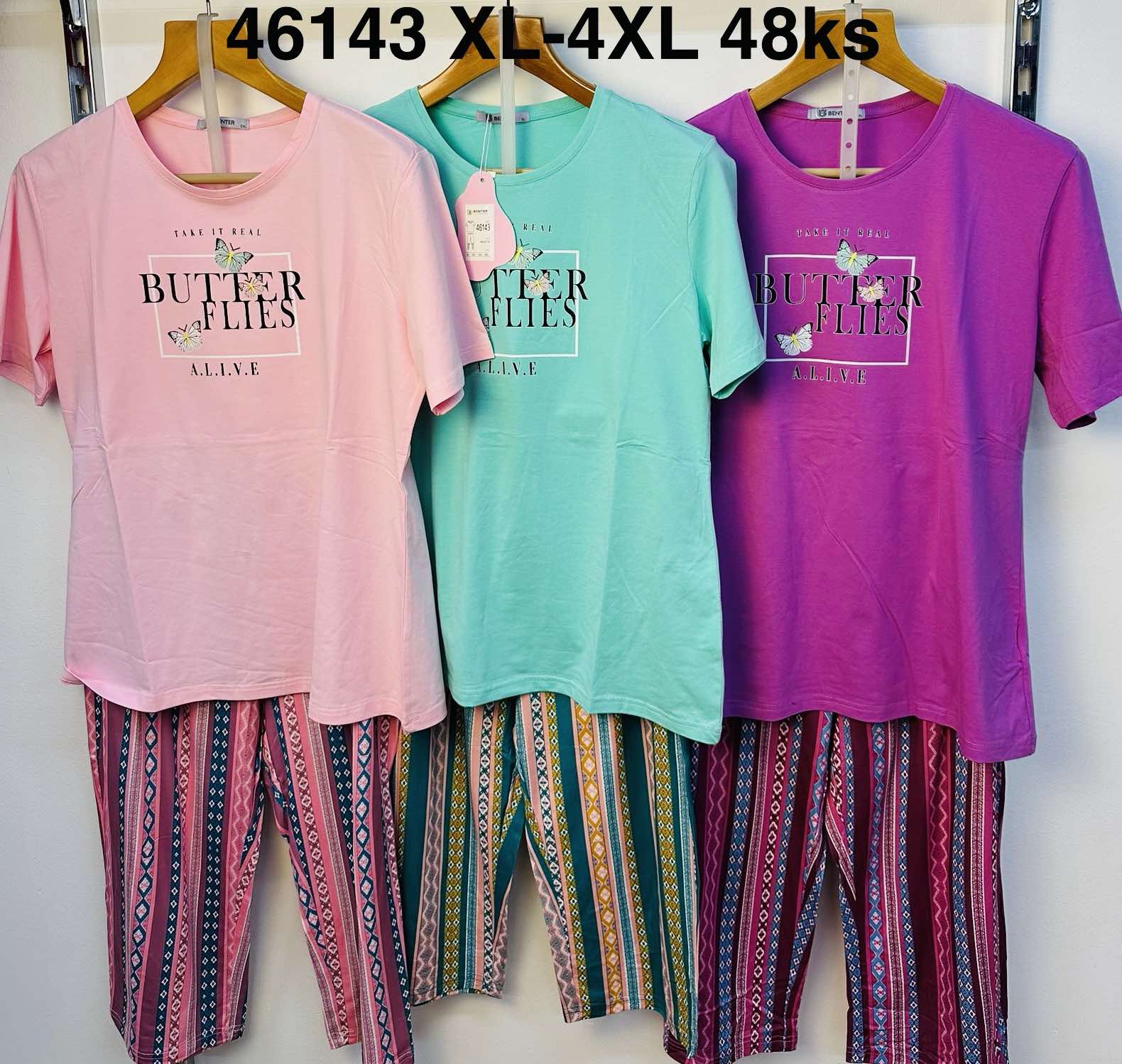 Piżamy  damskie , Size xl-4xl, paczka 16szt ,nix kolor