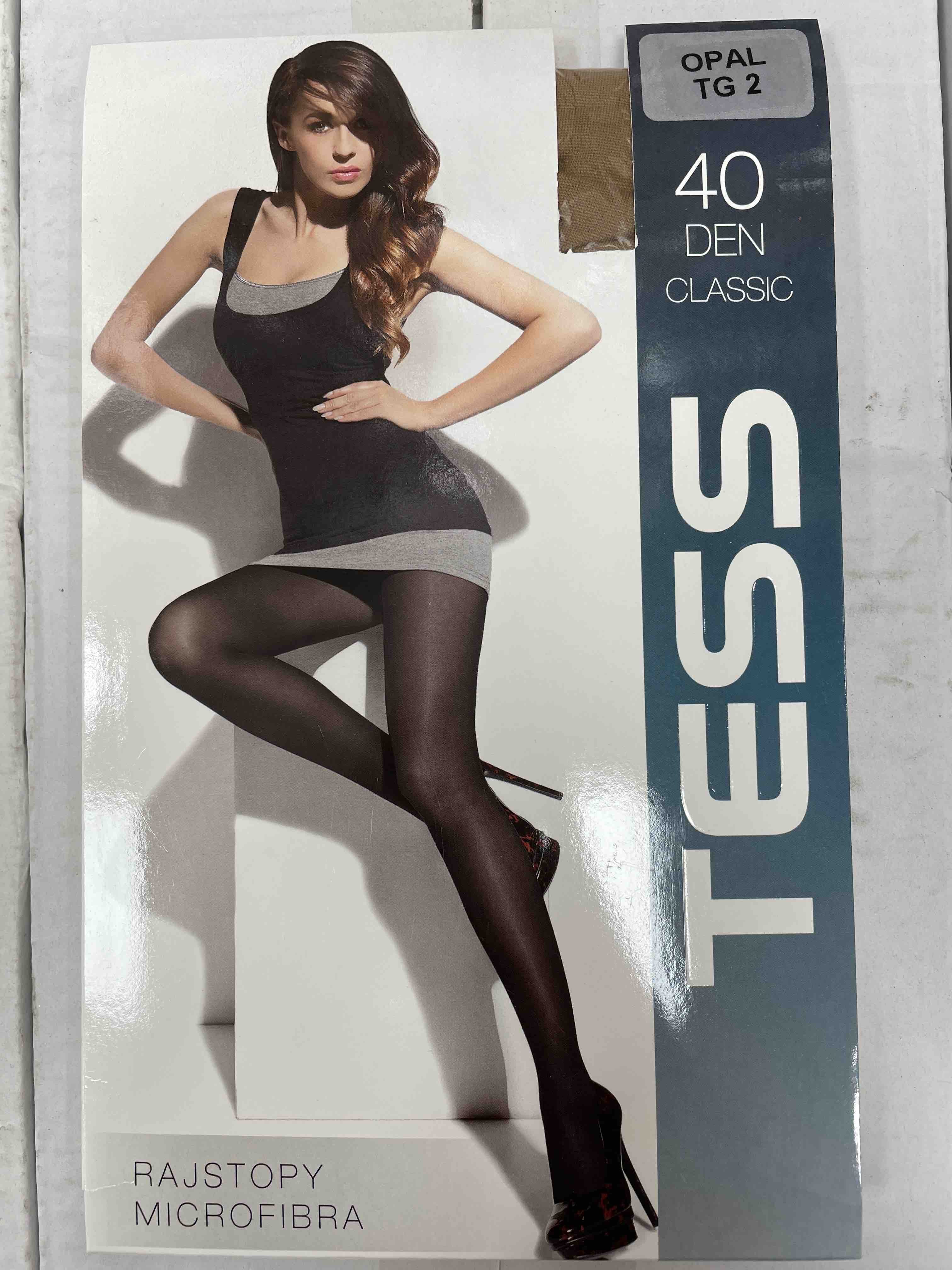 Rajstopy 40 Den OPAL damskie,size 2,3,4, paczka 12 szt,1kolor