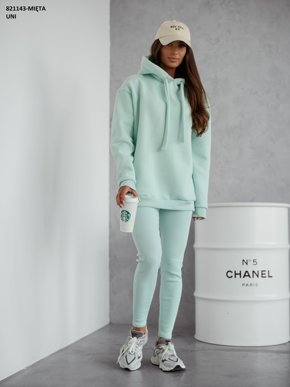 Komplety Damskie polskie, Size uni, paczka 4szt,1kolor