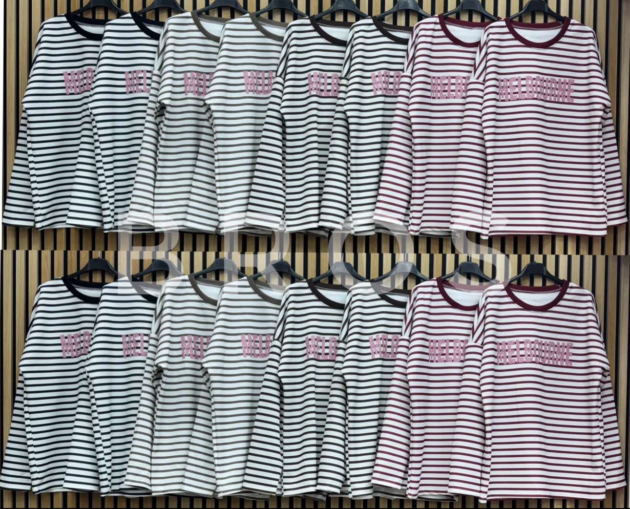 Bluzki Damskie wloskie, Size uni, paczka 6szt ,mix kolor