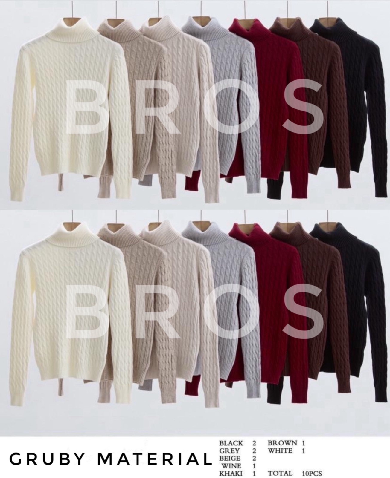 Swetry damskie, Size uni, paczka 10szt ,mix kolor