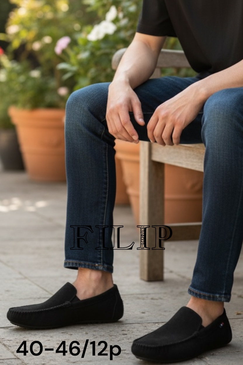 Buty Półbuty Wsuwane Męskie (40-46, 12par)