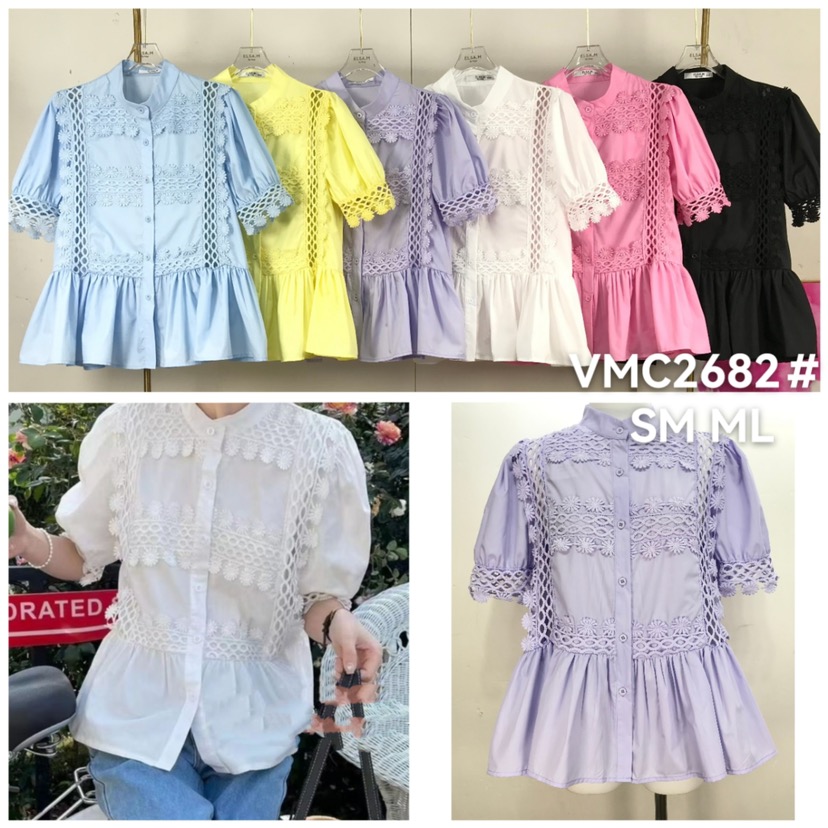 Bluzki damskie , Size s-l,paczka 12szt,mix kolor