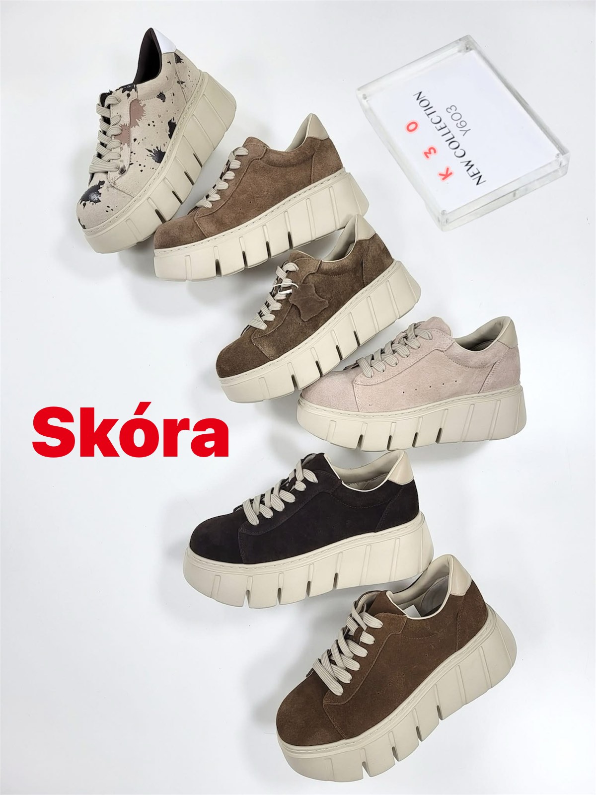 Buty Sportowe DAMSKIE (36-41, 8par)