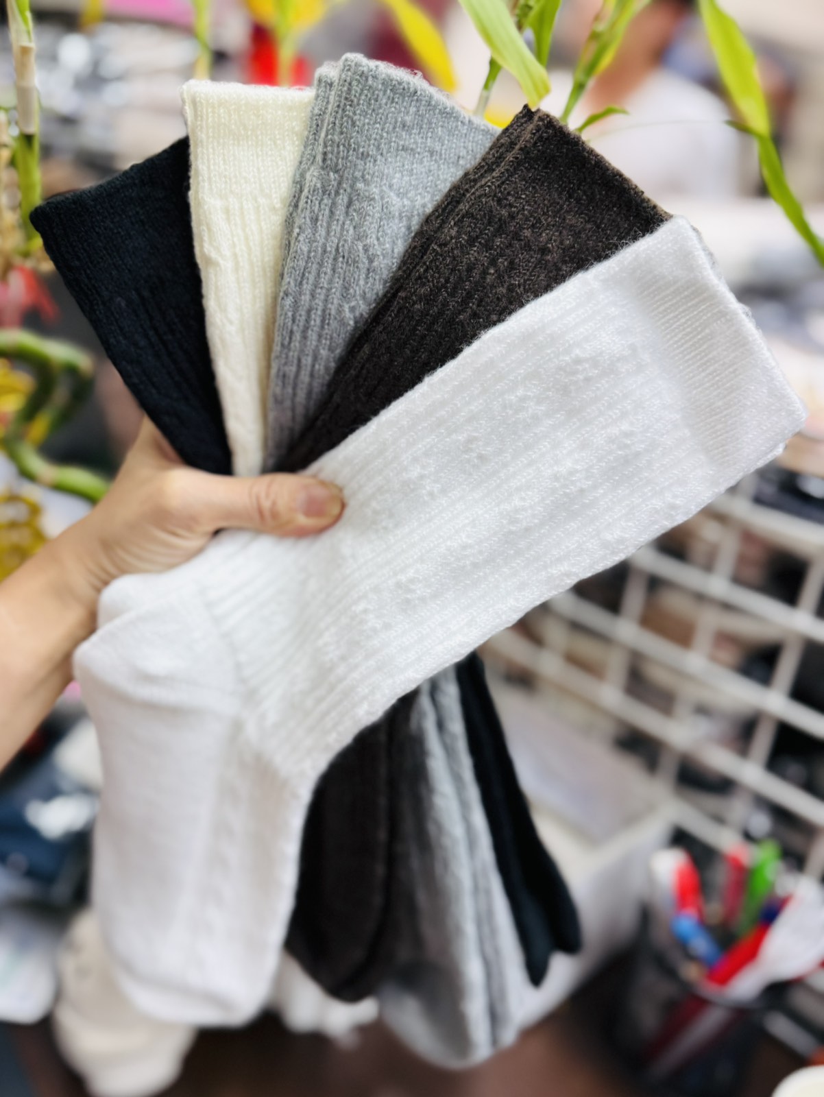 SKARPETY / STOPKI DAMSKIE.SIZE 35-38(40PAR/PACZKA) KOLOR JAK NA ZDZIĘCI