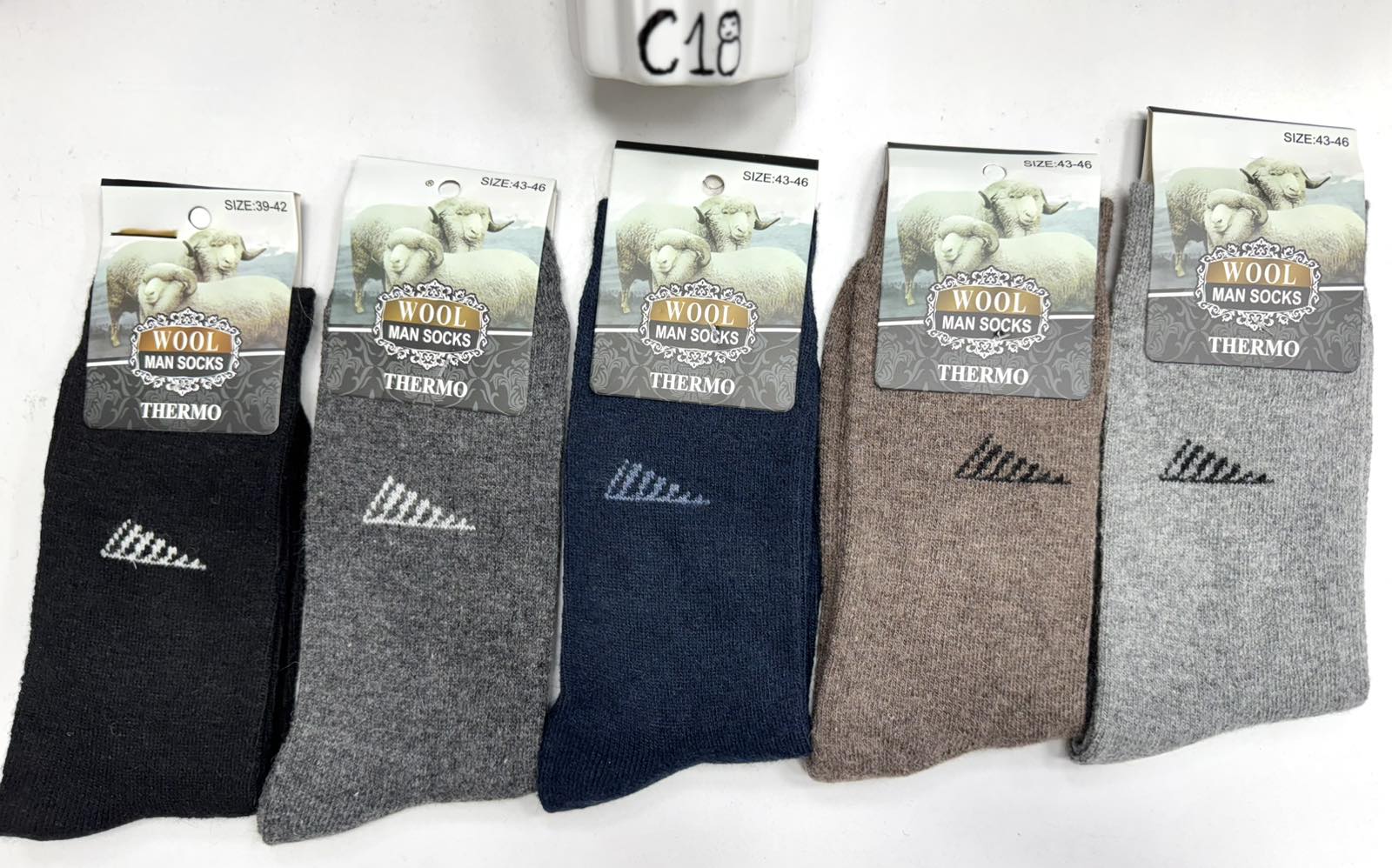 SKARPETY / STOPKI  MĘSKA.SIZE 39-46(40PAR/PACZKA) KOLOR JAK NA ZDZIĘCI