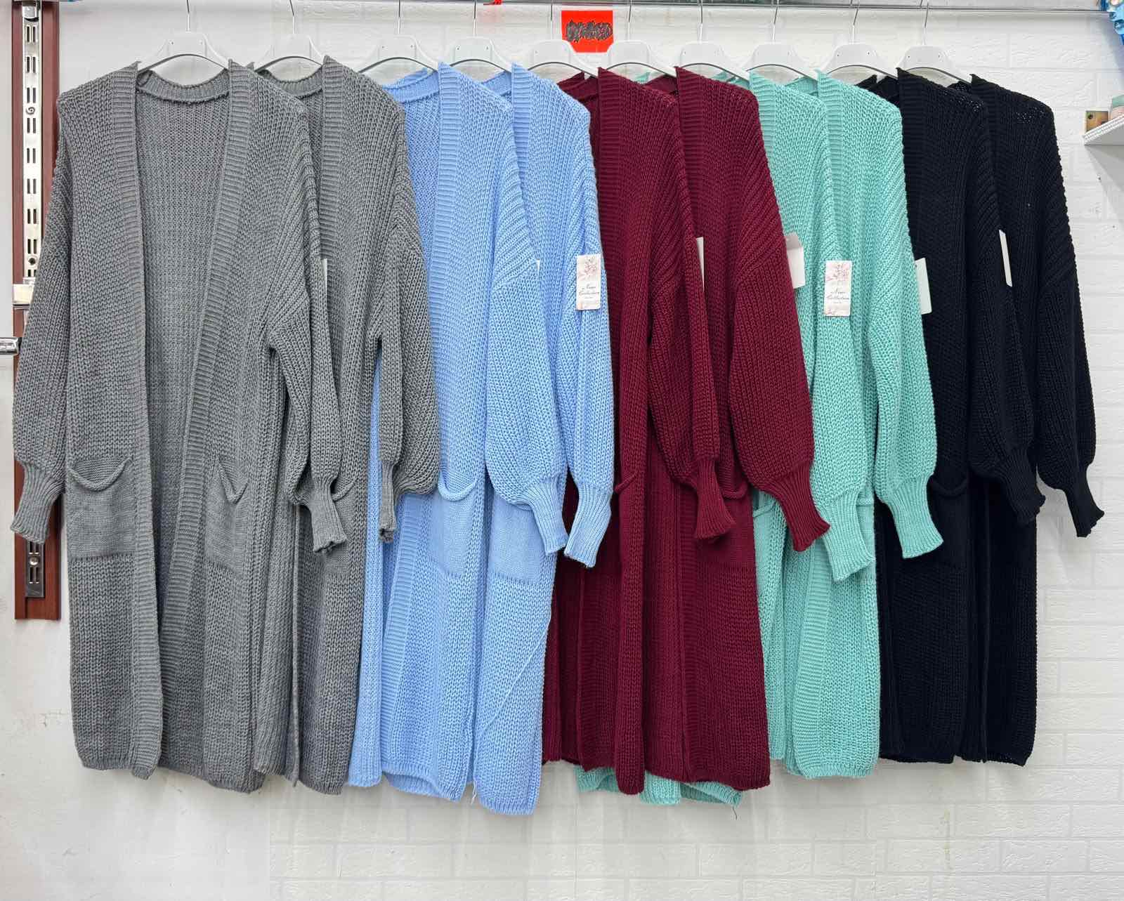 Narzutki Damskie Wloskie, Size uni, paczka 6szt ,mix kolor