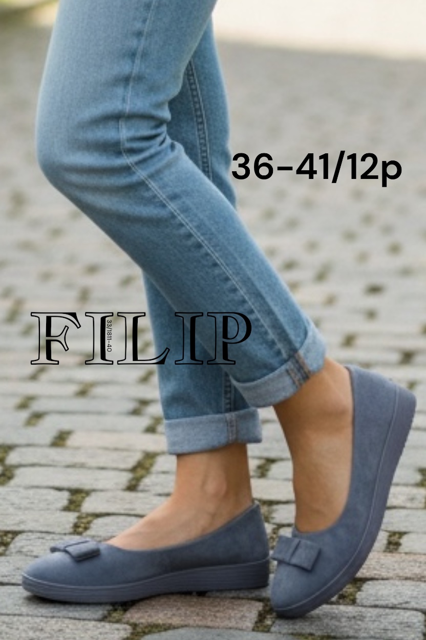 Baleriny Damskie (36-41, 12par)