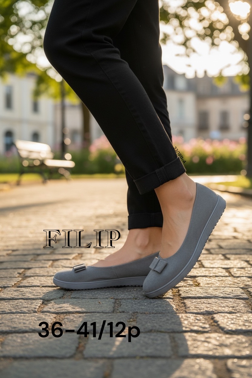 Baleriny Damskie (36-41, 12par)