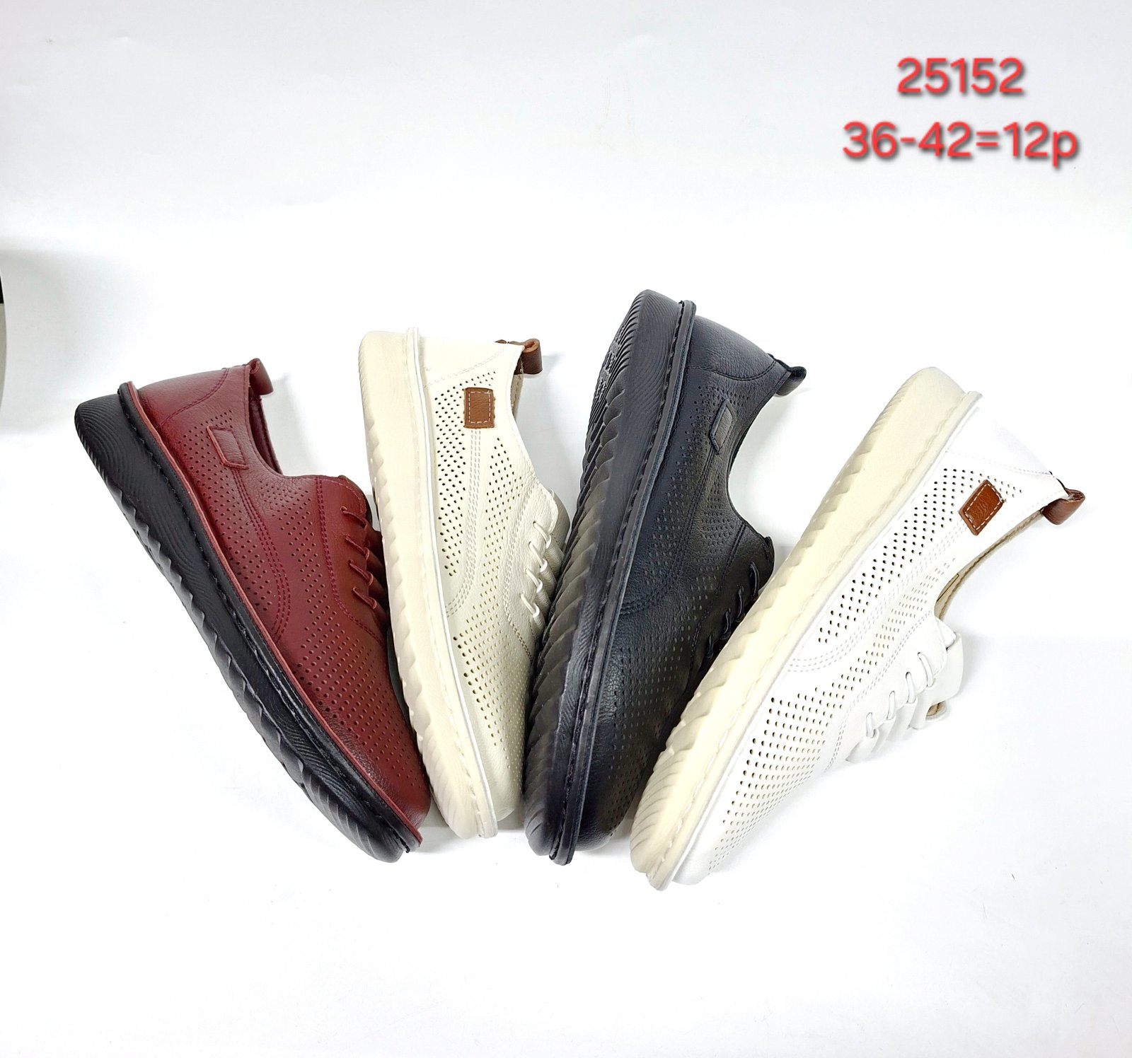 Buty Sportowe DAMSKIE (36-42, 12par)