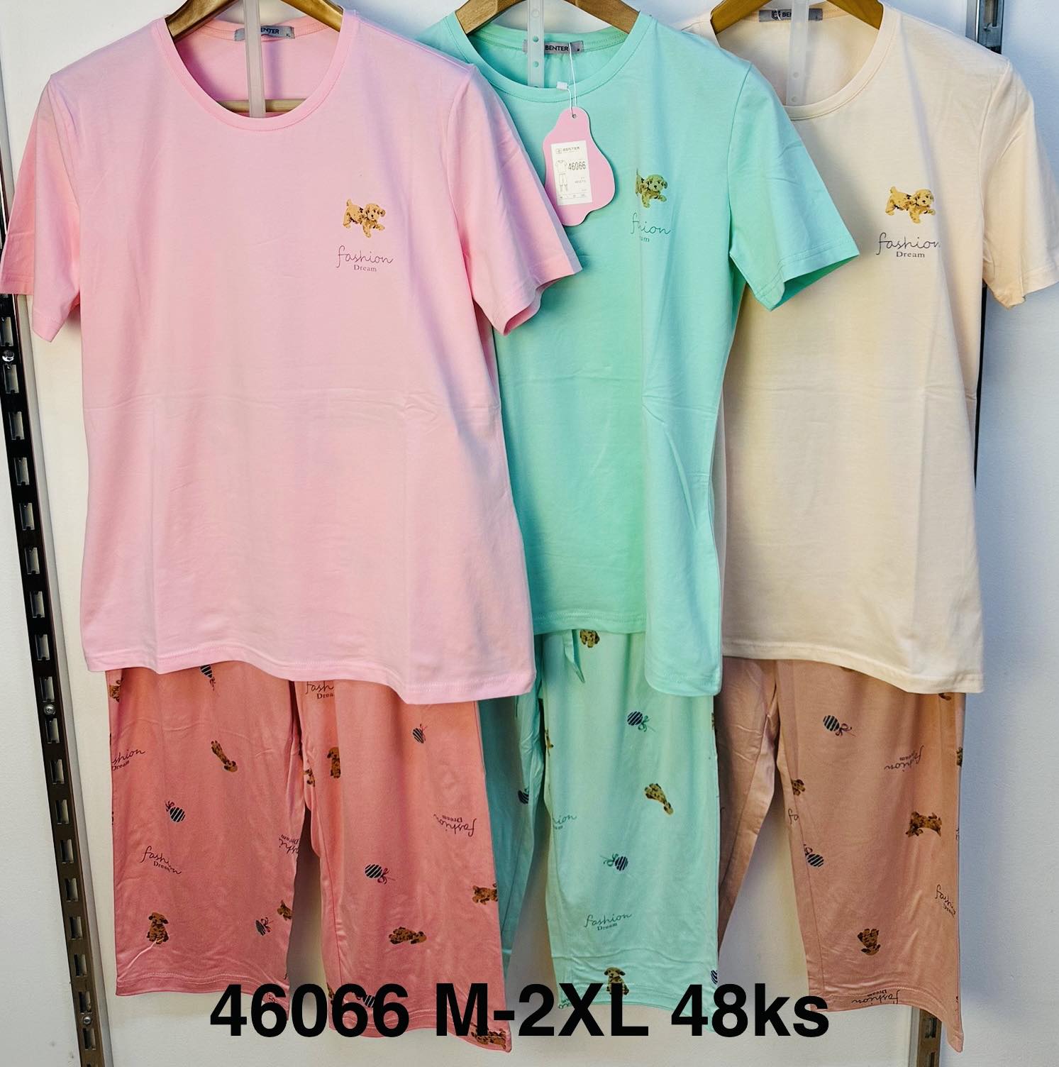 Piżamy  damskie , Size m-2xl, paczka 12szt ,nix kolor