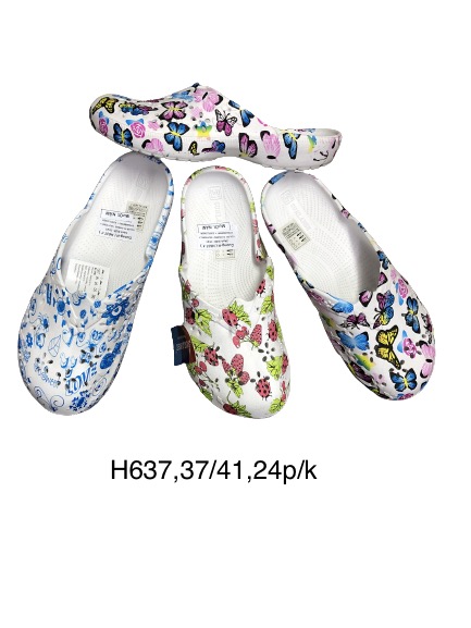 Klapki Damskie (37-41, 24par)