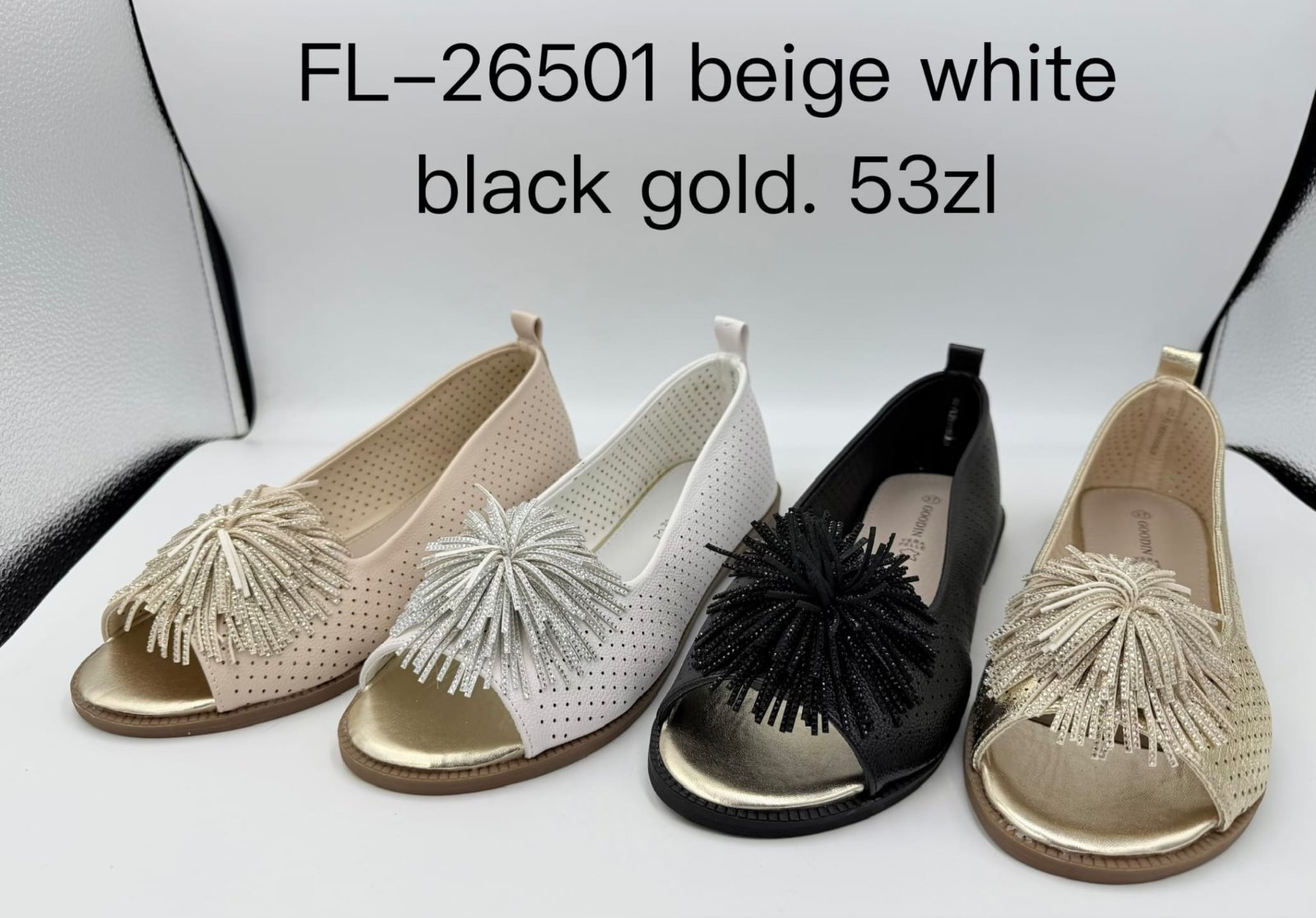 Buty Półbuty Damskie (36-41, 12par)
