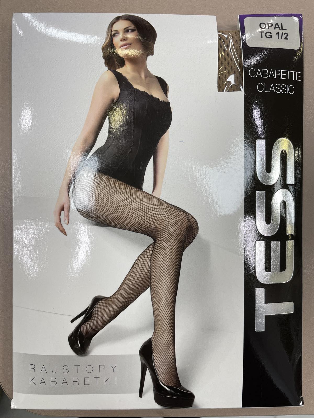 Rajstopy  kabaretki OPAL Damskie , Size 1/2,3/4paczka 12szt ,1kolor