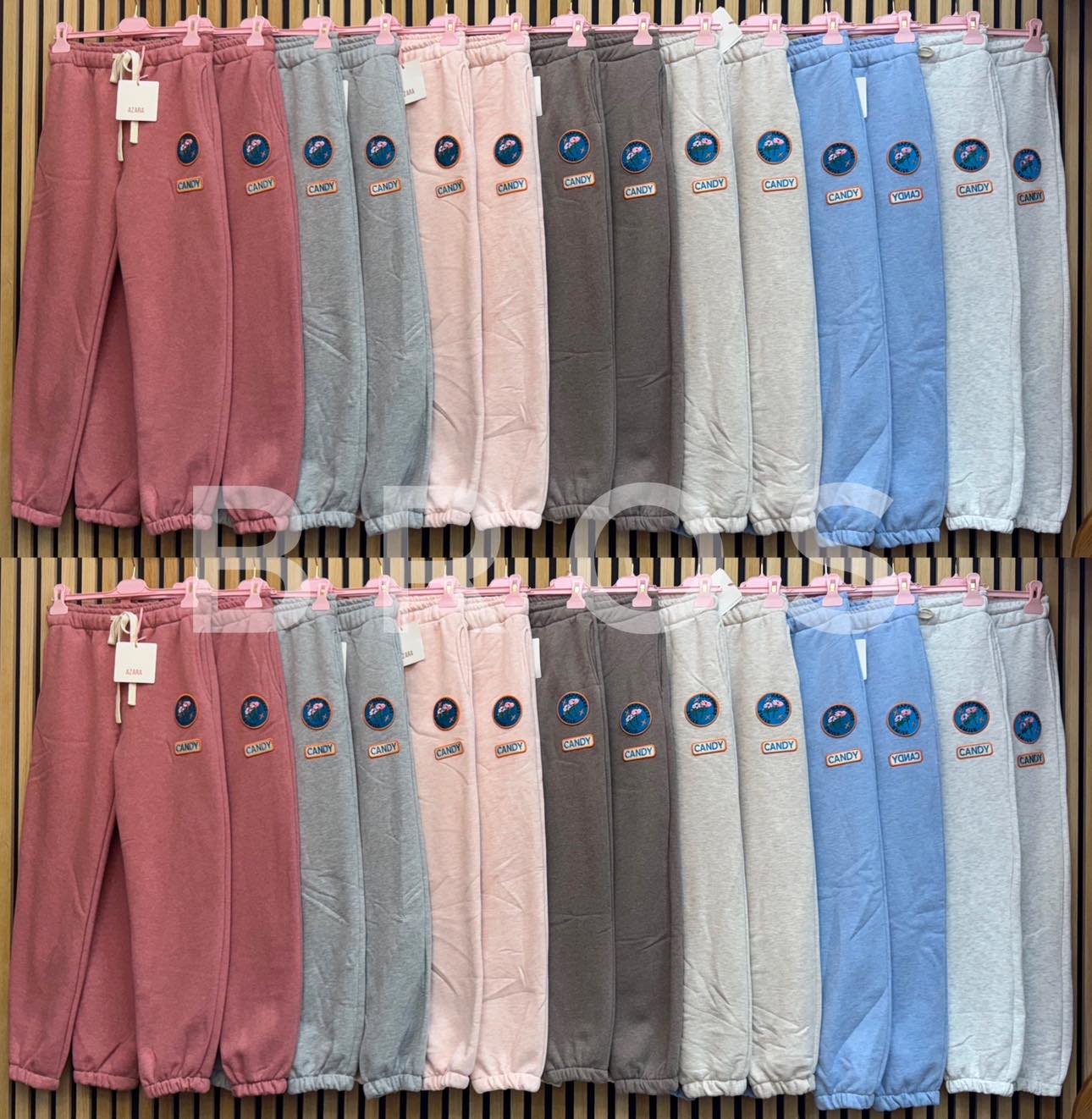 Spodnie Damskie wloskie, Size uni, paczka 6szt ,mix kolor