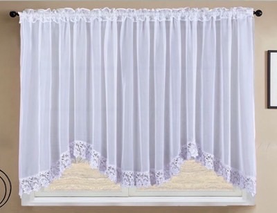 Firany Rozmiar:  150x400cm paczka 6szt ,1kolor