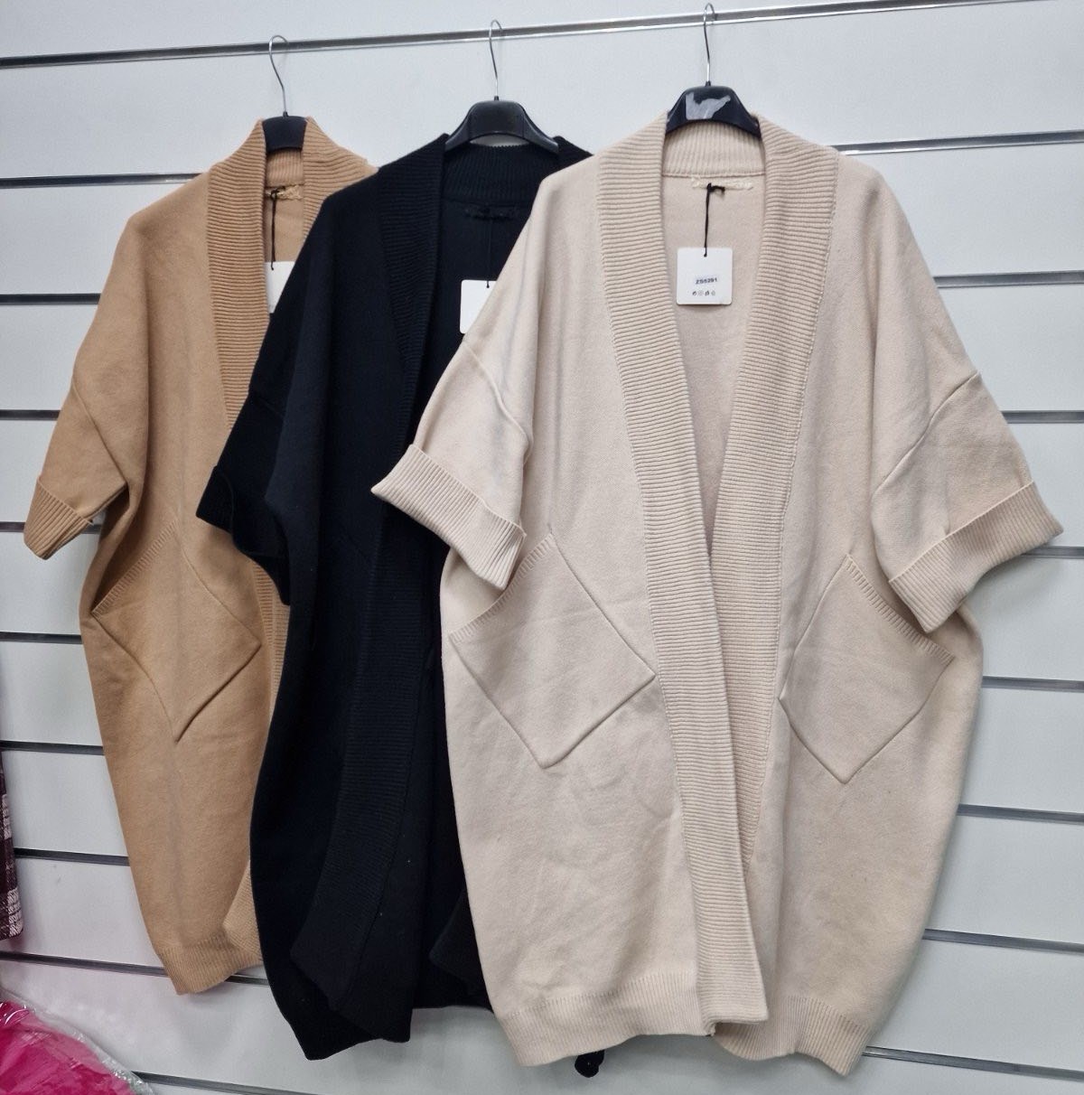 Narzutki  Damskie wloskie, Size uni, paczka 6szt ,mix kolor