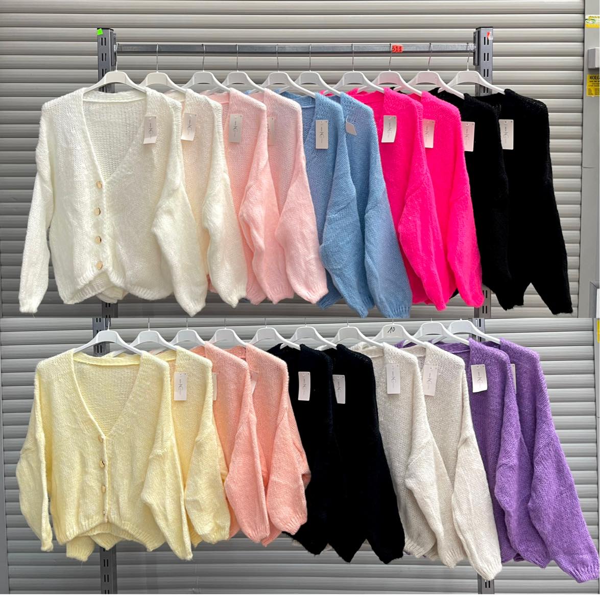 Swetry Damskie wloskie, Size uni, paczka 6szt ,mix kolor