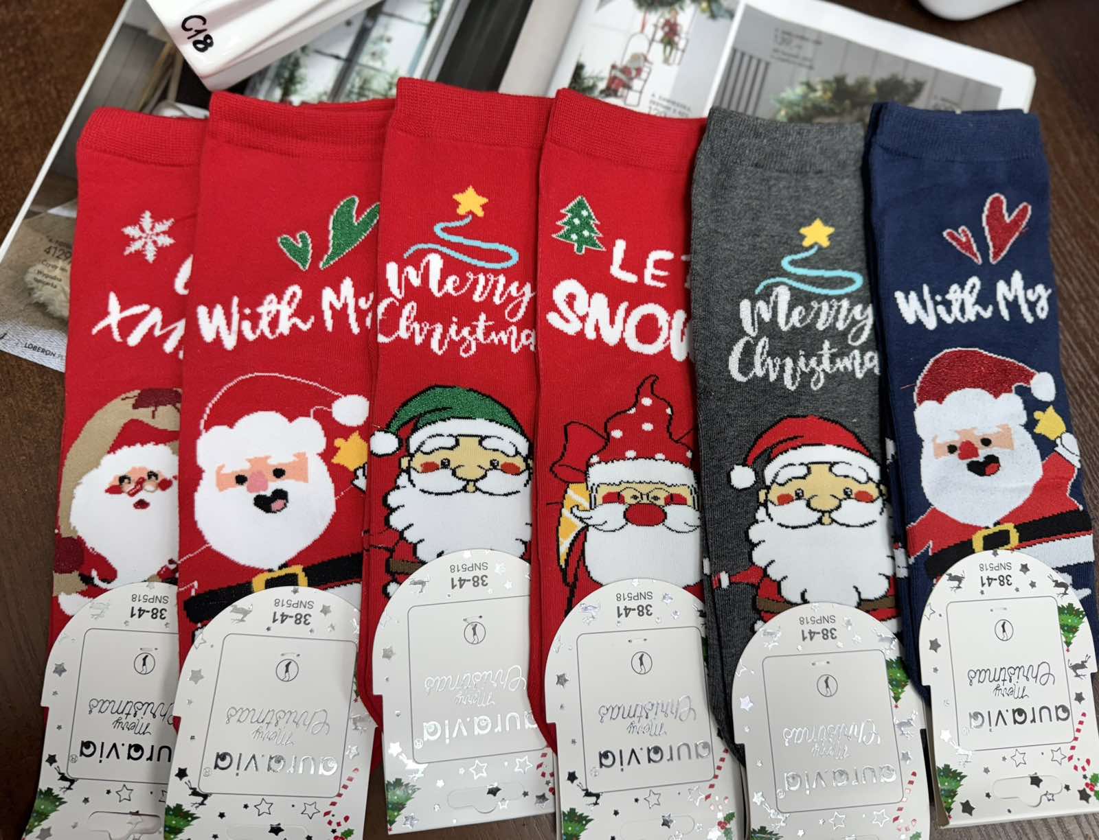 SKARPETY / STOPKI DAMSKIE.SIZE 35-41(30PAR/PACZKA) KOLOR JAK NA ZDZIĘCIU