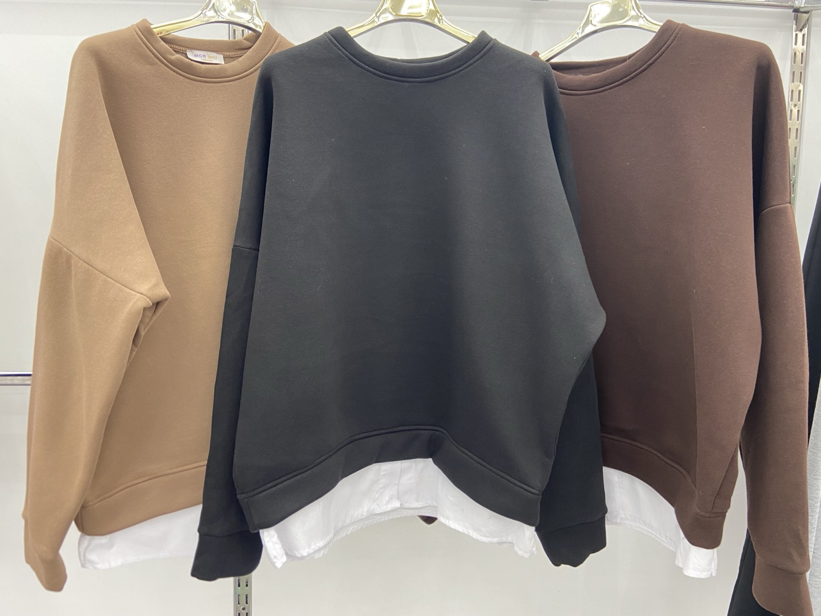 Bluzy damskie tureckie, Size m-xl, paczka 3szt,1kolor