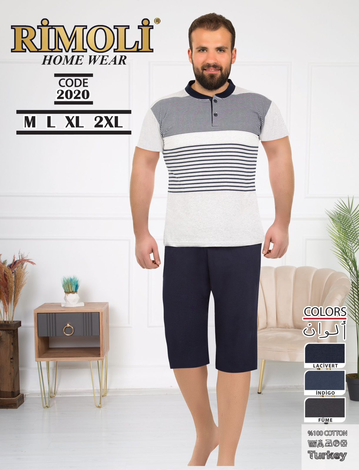 Piżamy  MĘSKA , Size m-2xl, paczka 12szt ,nix kolor