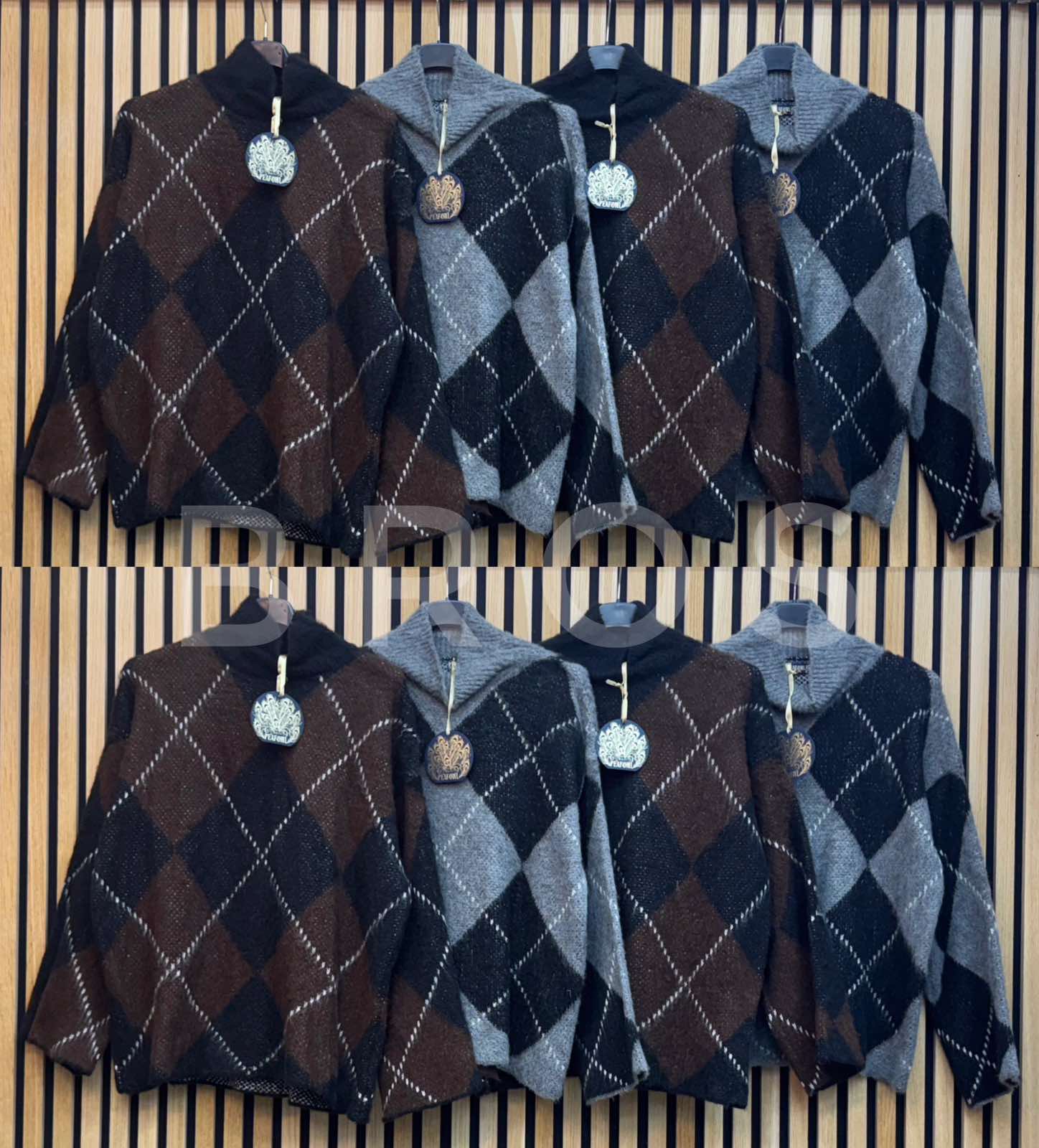 Swetry Damskie wloskie, Size uni, paczka 6szt ,mix kolor