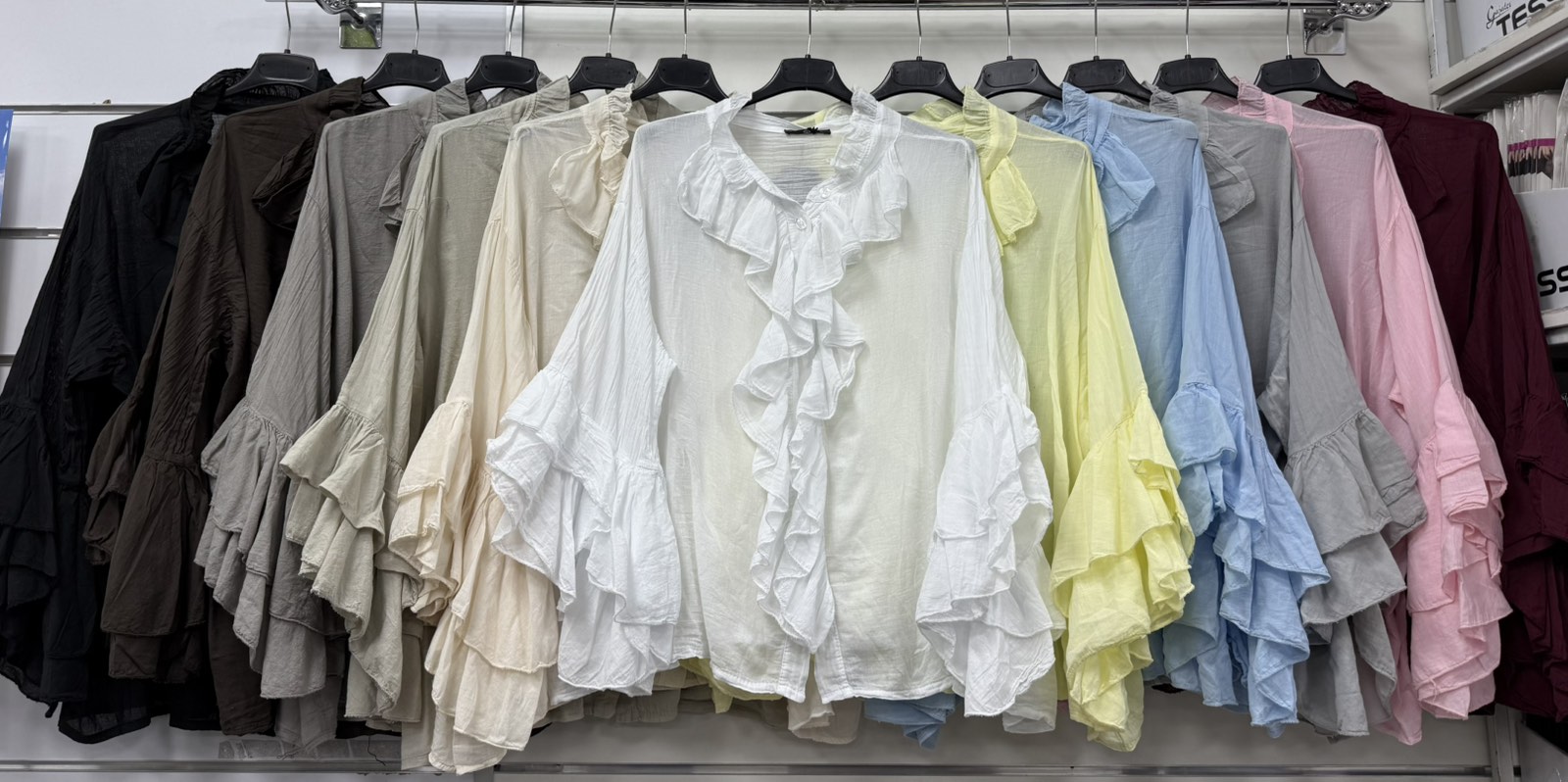 Bluzki Damskie , Size uni, paczka 6szt ,mix kolor