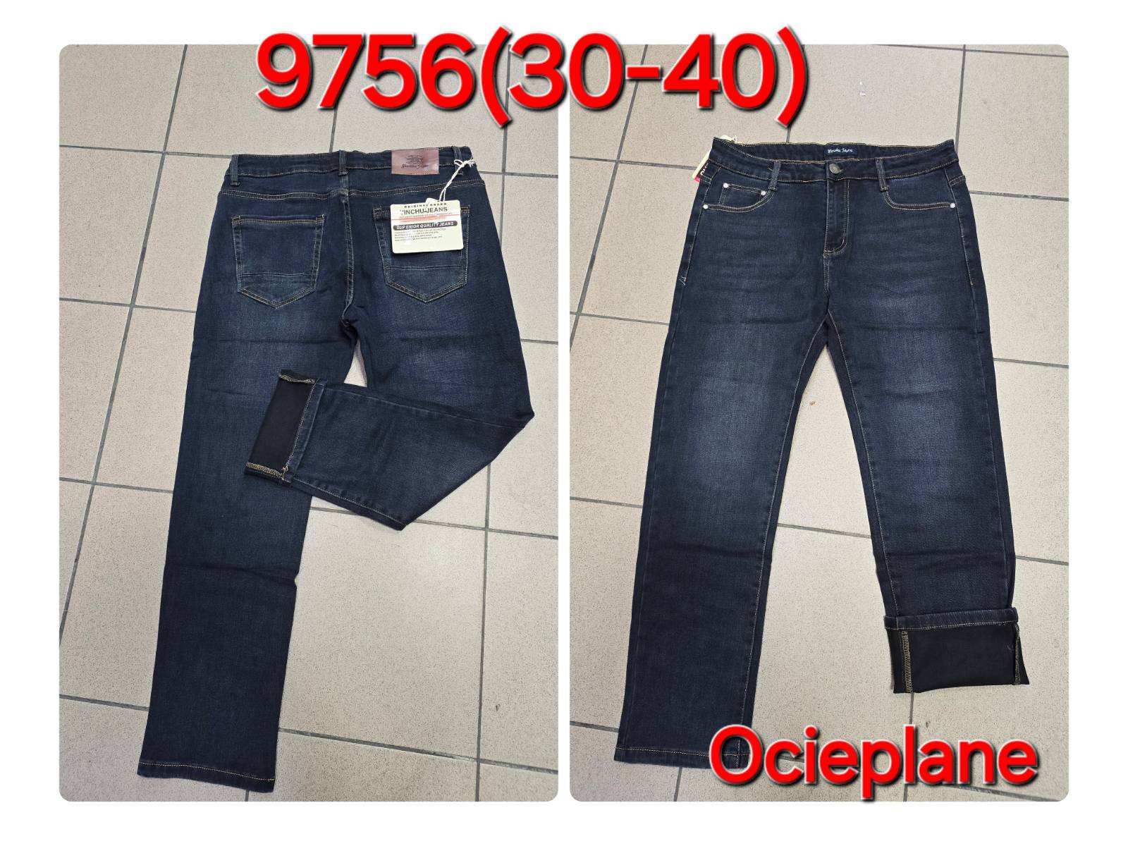 Spodnie JEANSOWE MĘSKA , Size 30-40, paczka 10szt ,1kolor