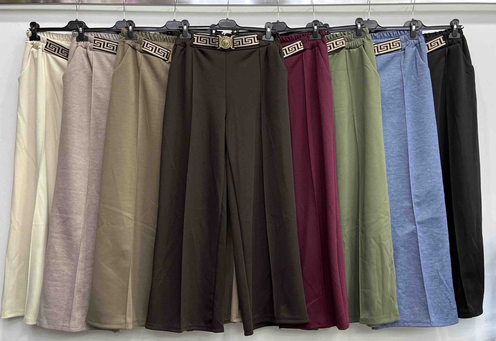 Spodnie Damskie WŁOSKA , Size uni, paczka 6szt ,mix kolor