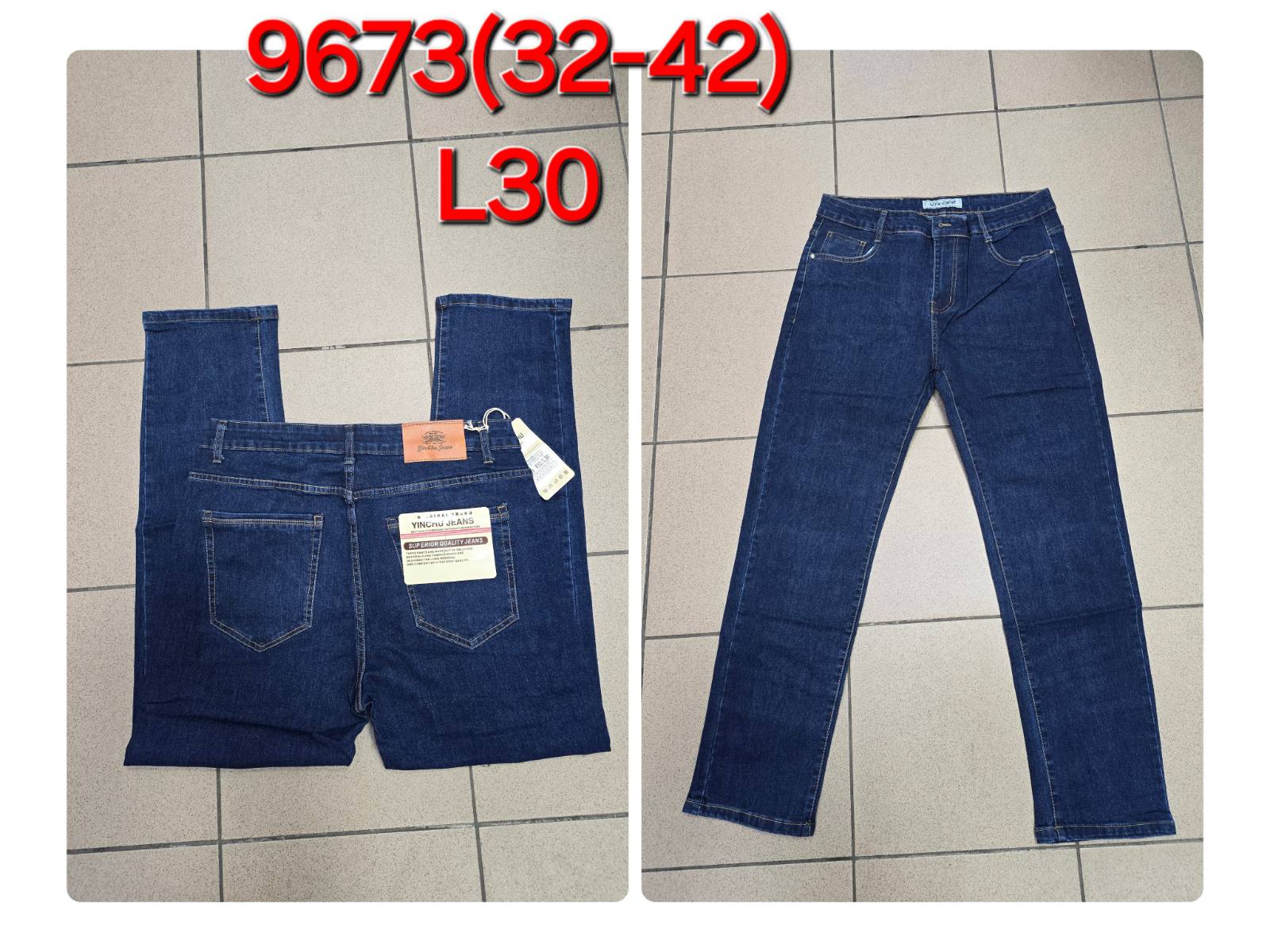 Spodnie JEANSOWE MĘSKA , Size 32-42,paczka 10szt ,1kolor
