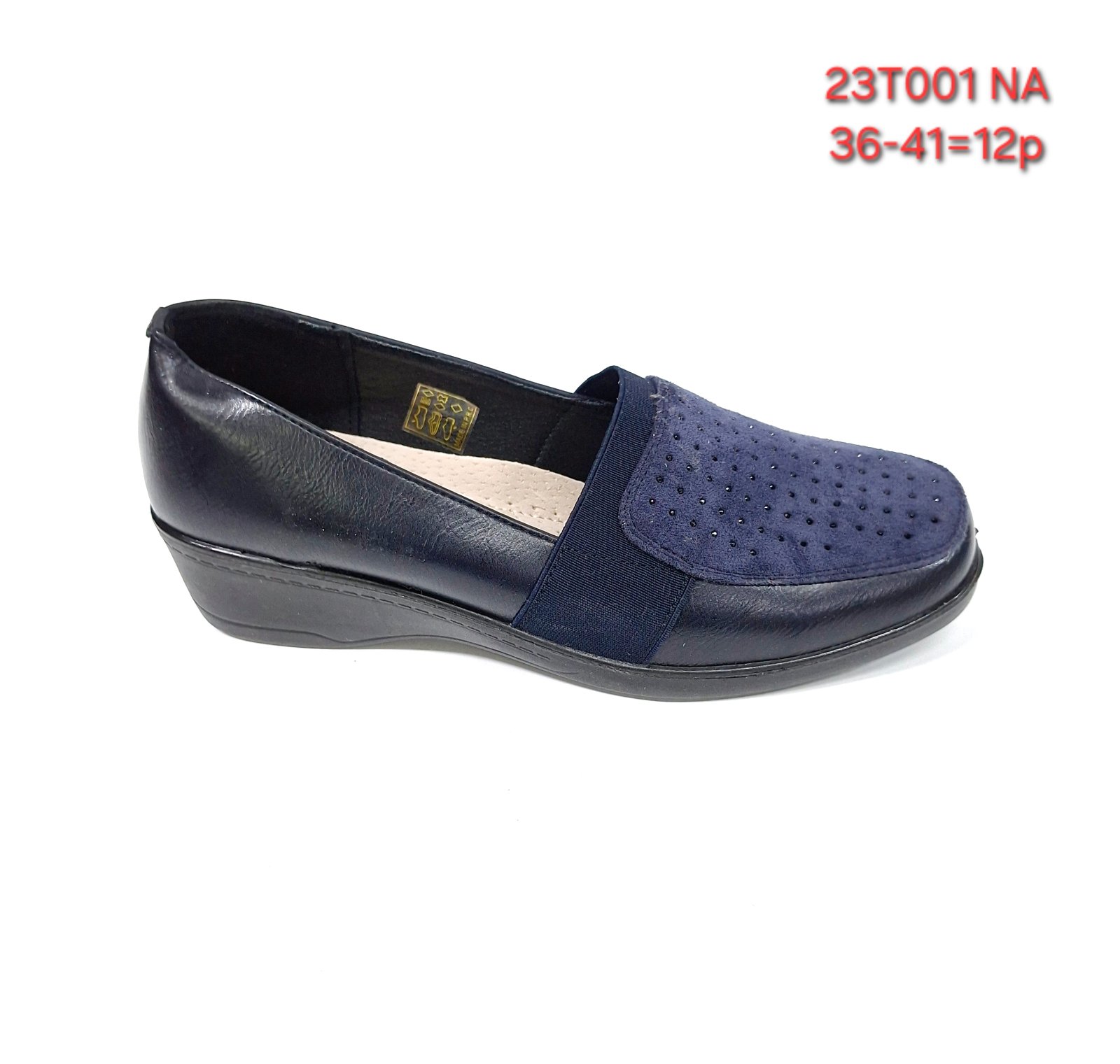 Buty Babcine Półbuty Damskie (36-41, 12par)