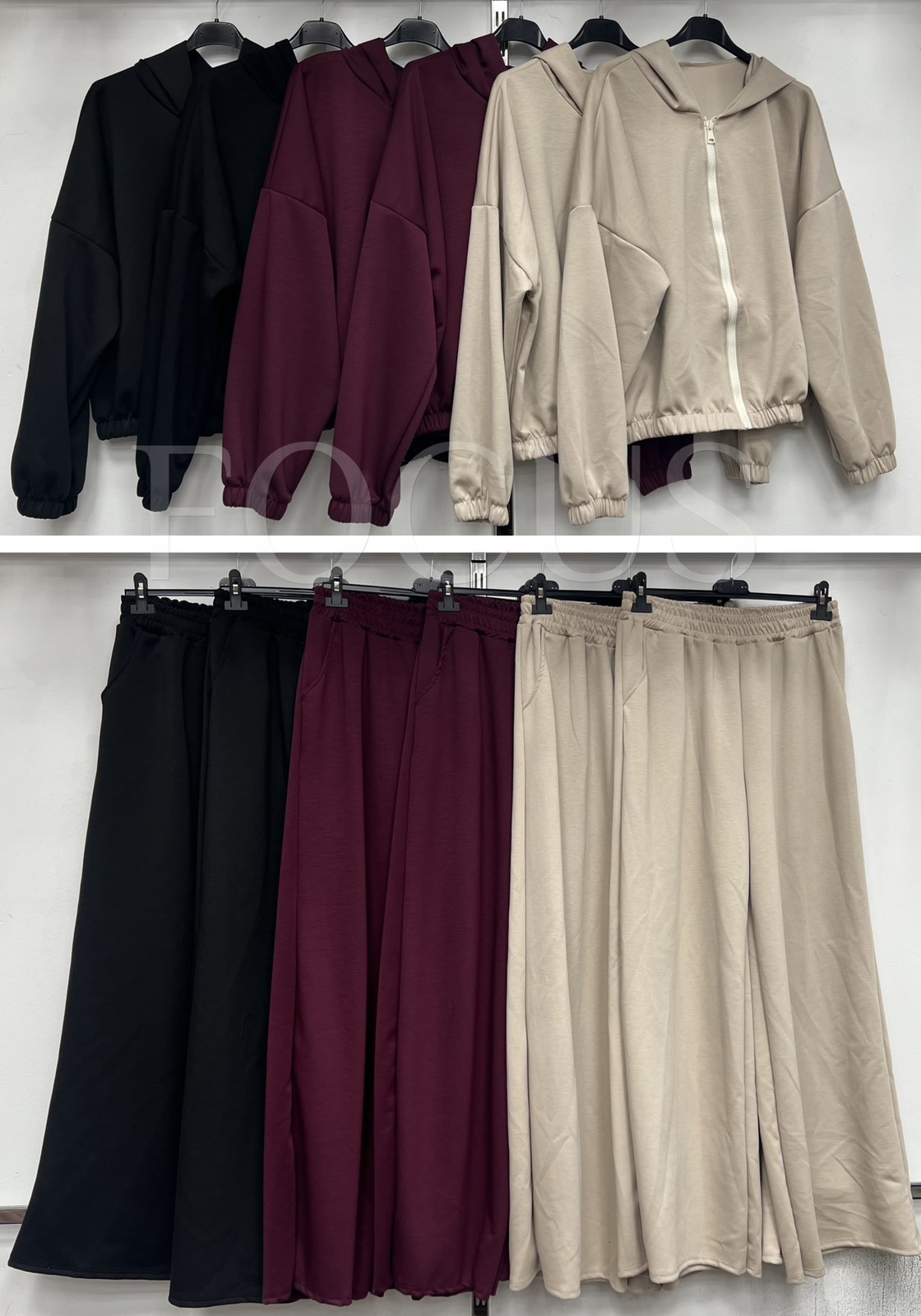 Komplety Damskie Włoskie , Size uni, paczka 6szt ,mix kolor